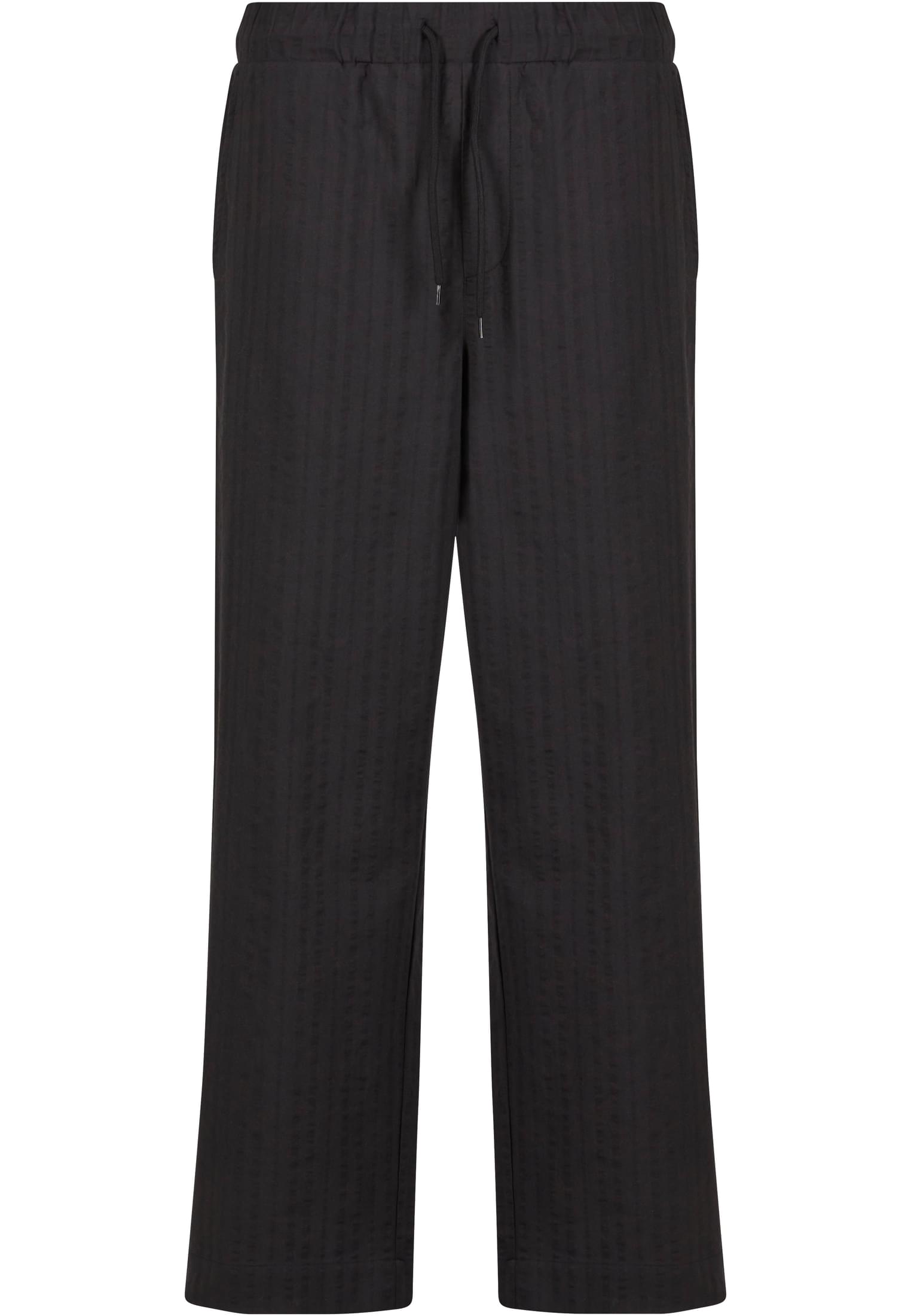UC Men Pantaloni Loose Seersucker