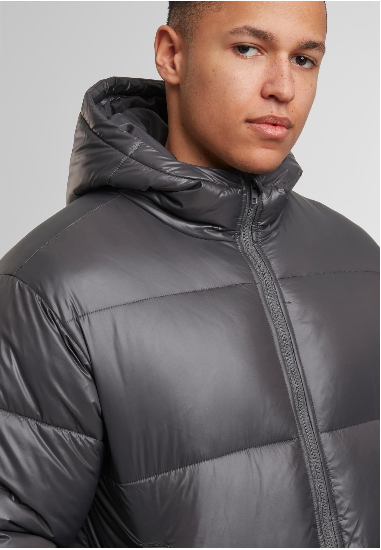 UC Men Giacca Shiny With Hood magnet