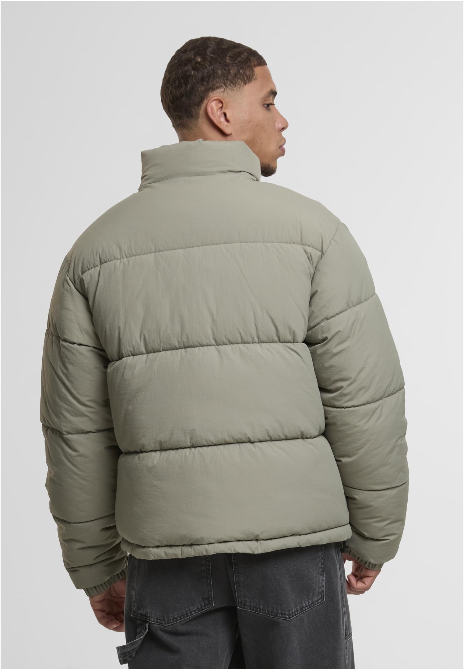 UC Men Giacca Crinkle paleolive
