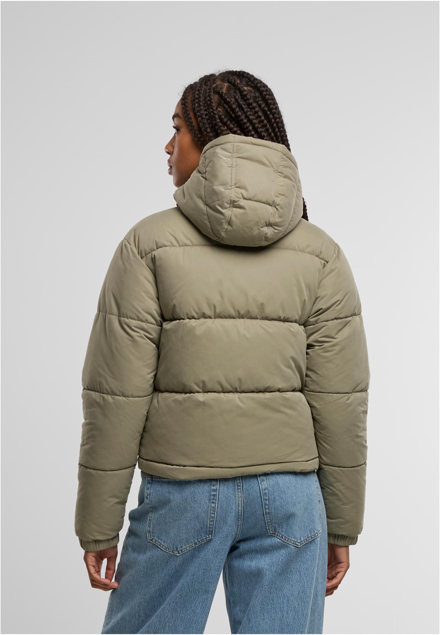 UC Ladies Giacca Peached With Hood paleolive