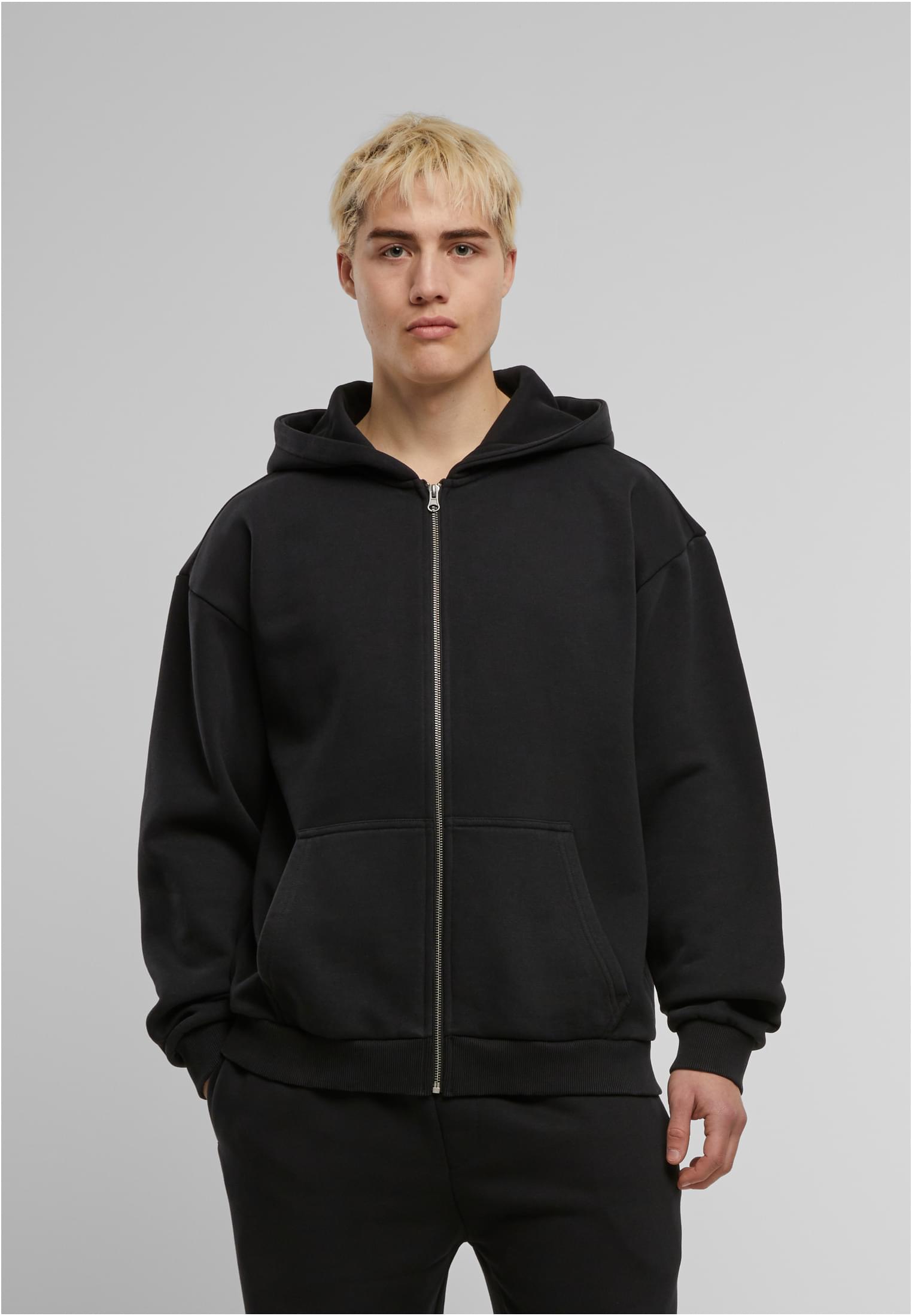 Urban Classics Felpa con cappuccio Vintage Heavy Zip