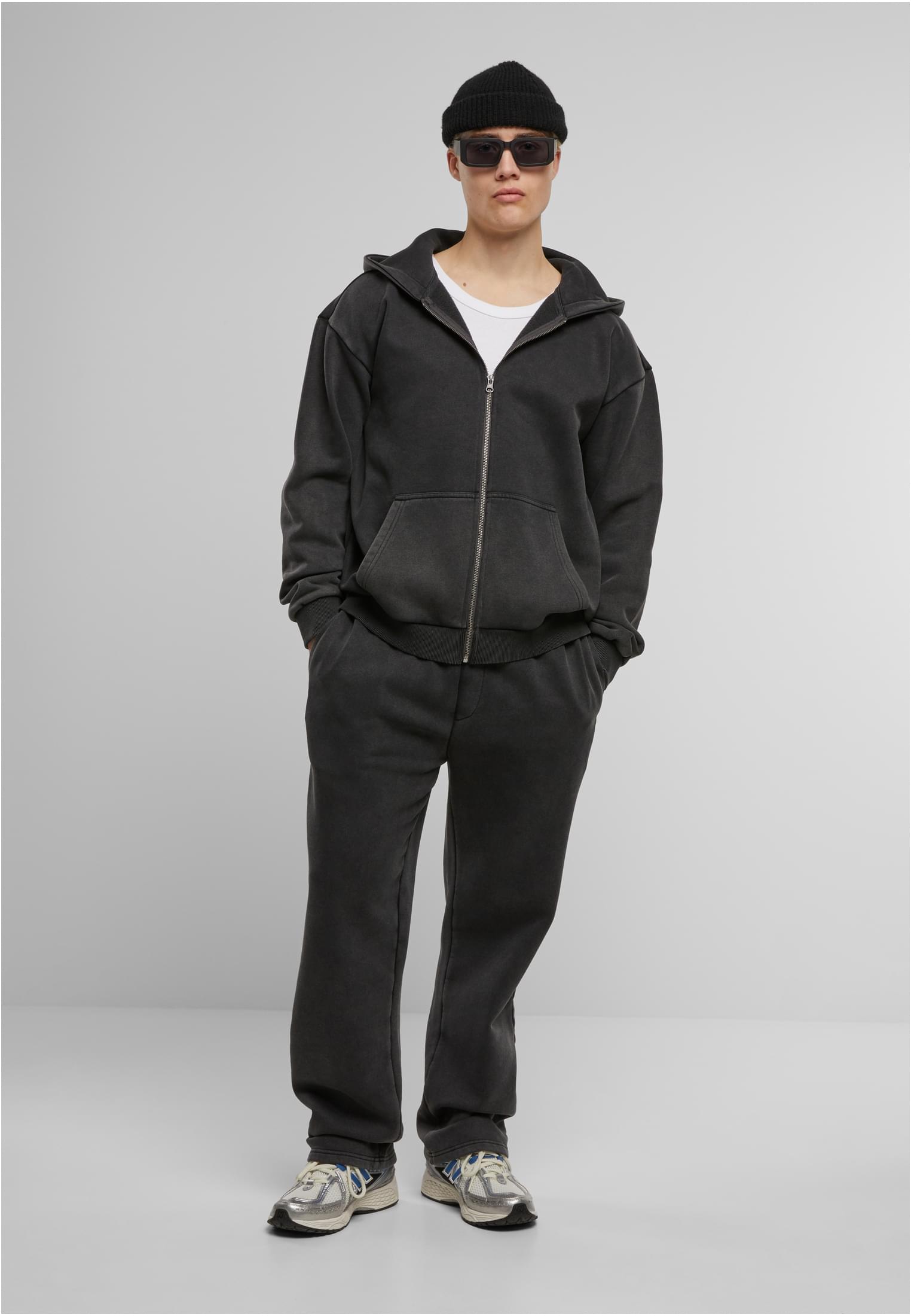 UC Men Felpa con cappuccio Vintage Heavy Zip magnet