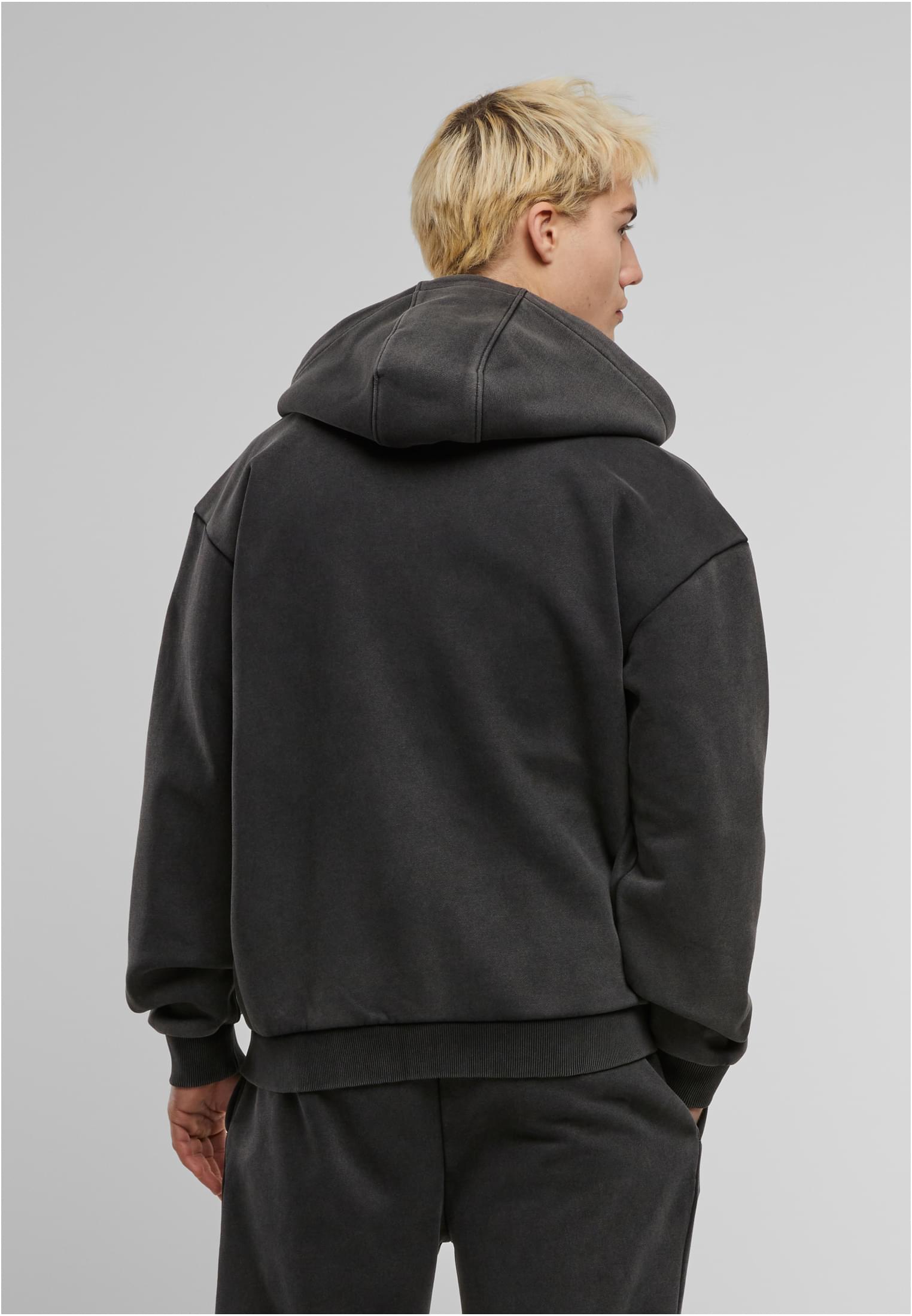 UC Men Felpa con cappuccio Vintage Heavy Zip magnet