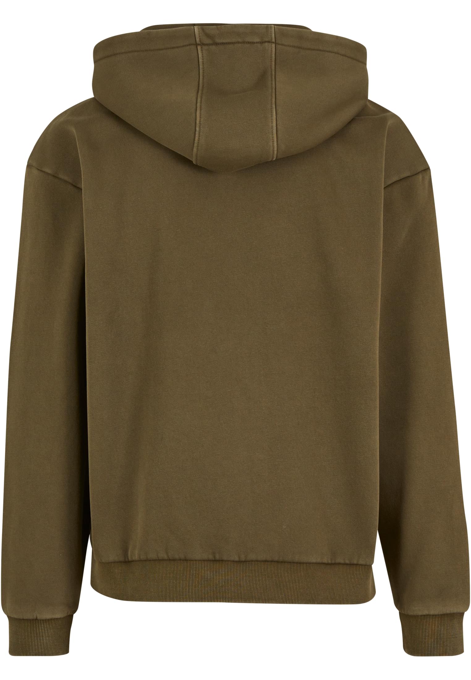 Urban Classics Felpa con cappuccio Vintage Heavy Zip warmkhaki