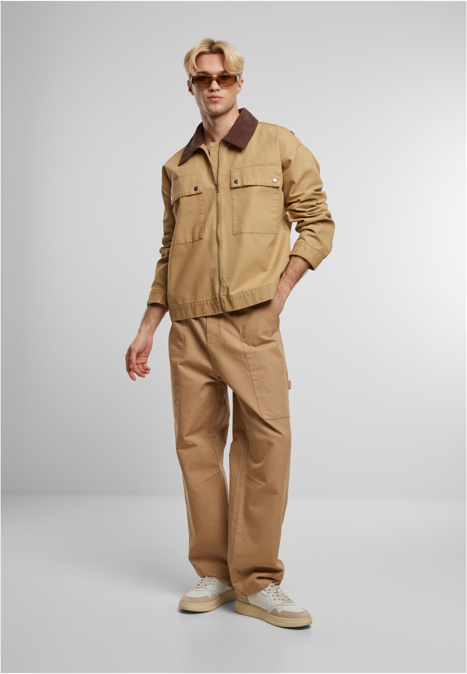 Urban Classics Giacca Workwear Cotton unionbeige