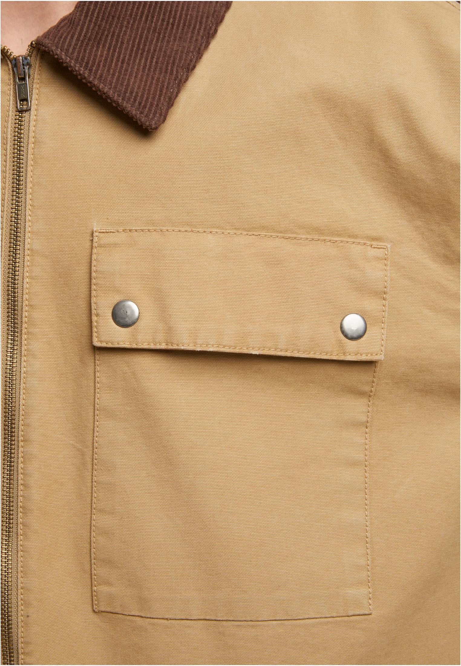 Urban Classics Giacca Workwear Cotton unionbeige