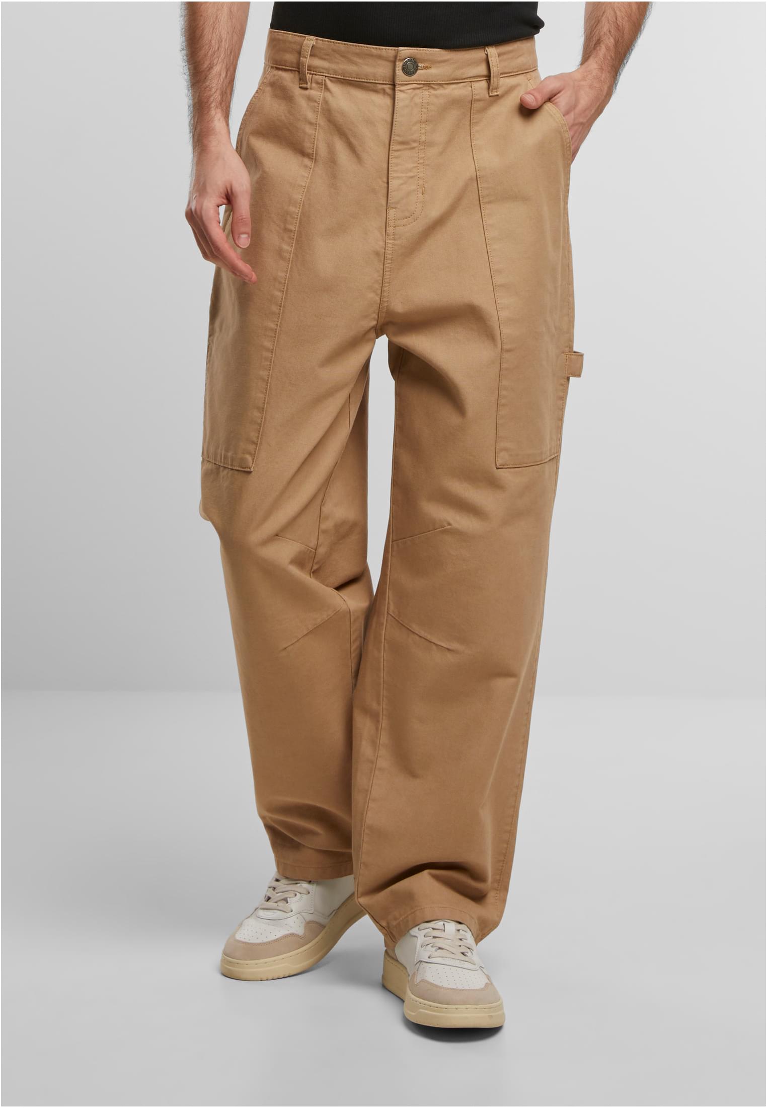 UC Men Pantaloni Cotton Carpenter unionbeige