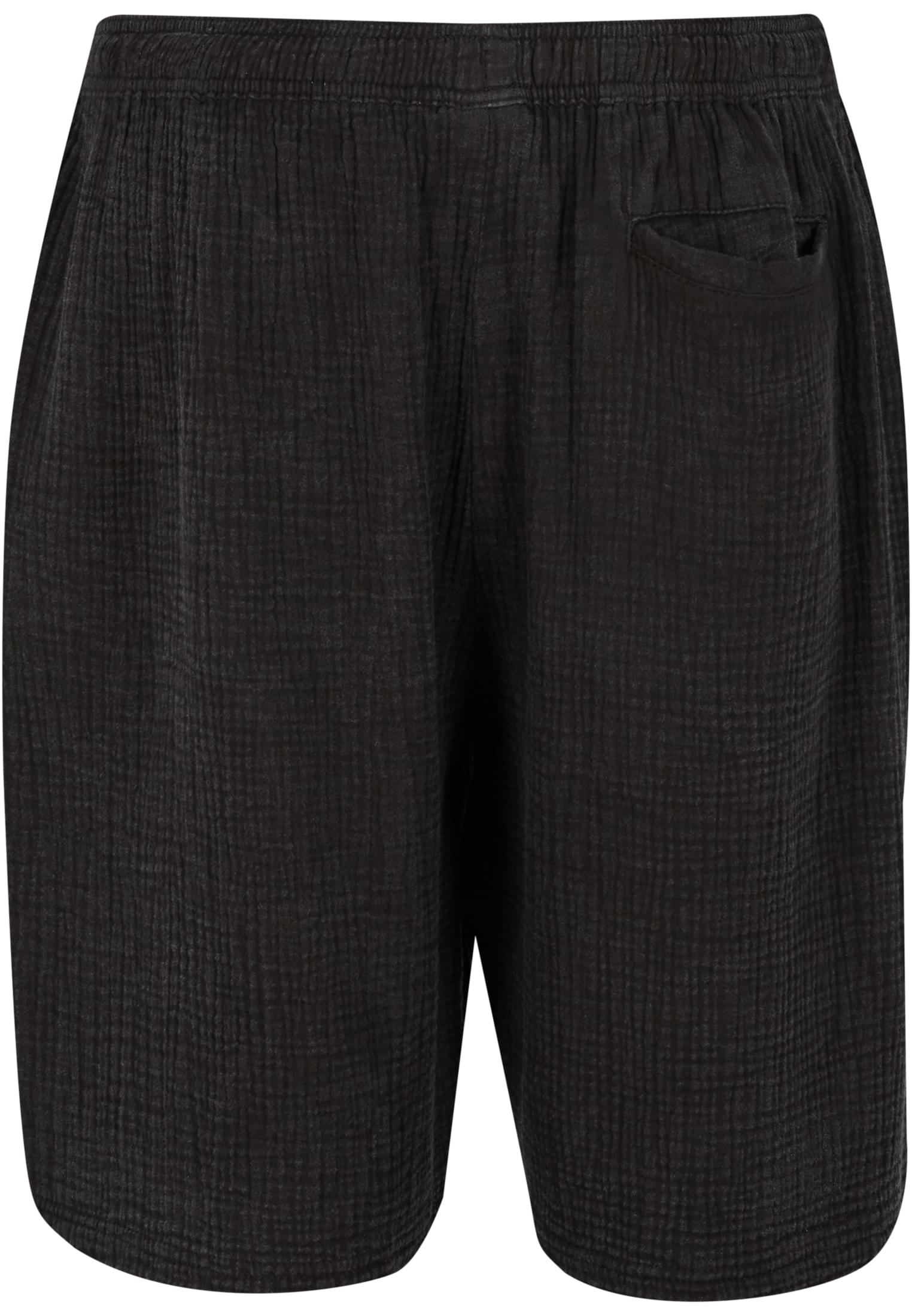 UC Men Pantaloncini Acid Washed Musselin