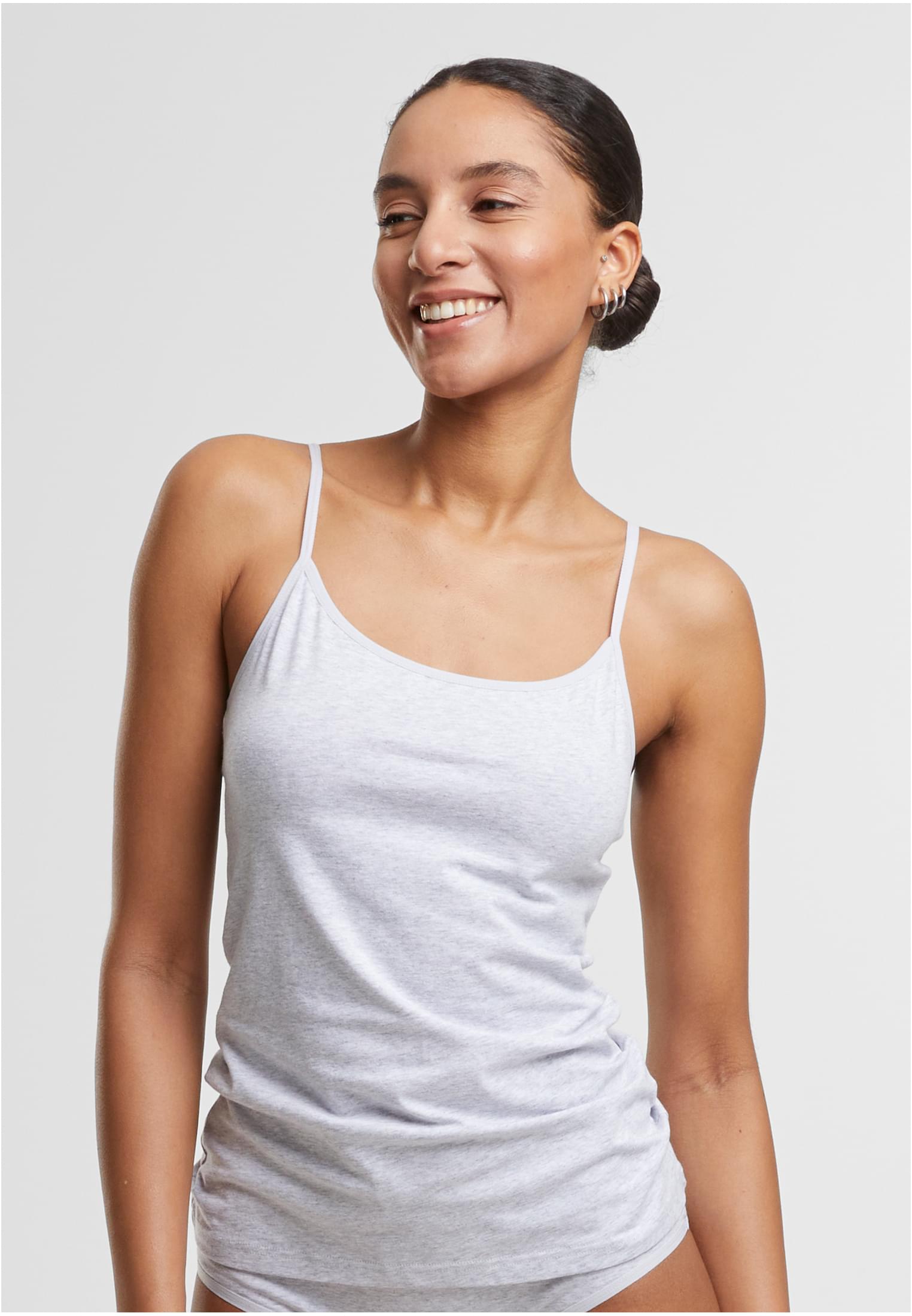 Urban Classics Canotta Basic Cotton heathergrey+heathergrey