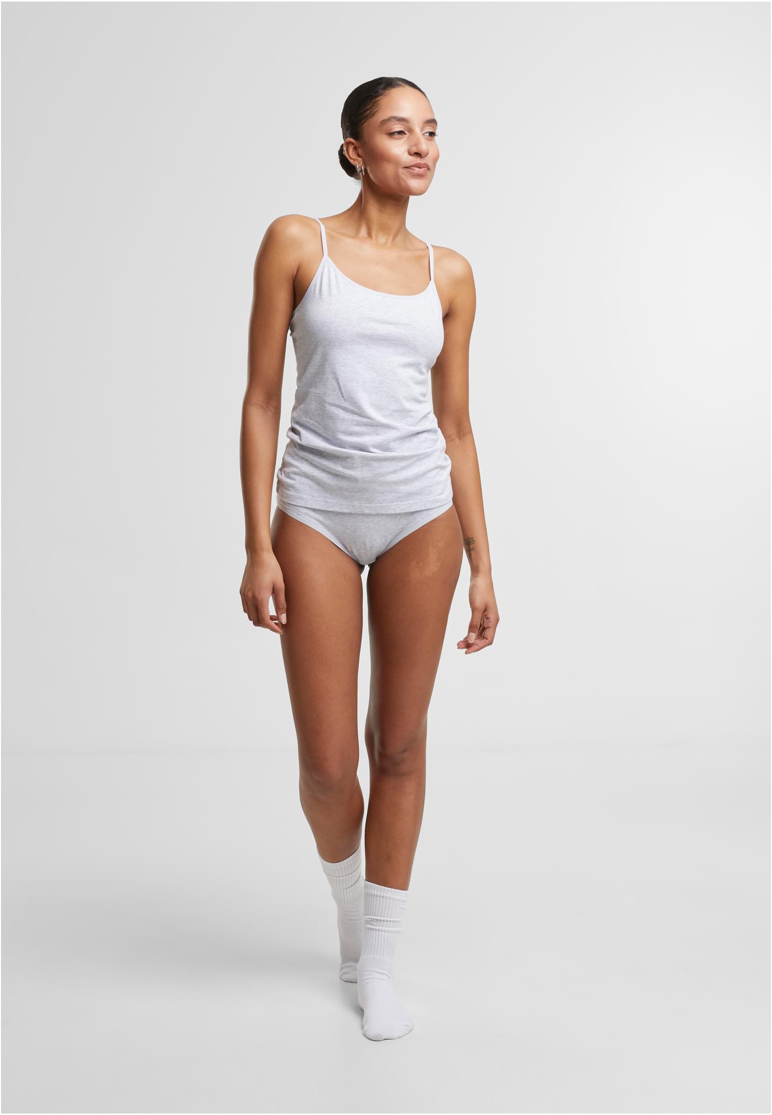 Urban Classics Canotta Basic Cotton heathergrey+heathergrey