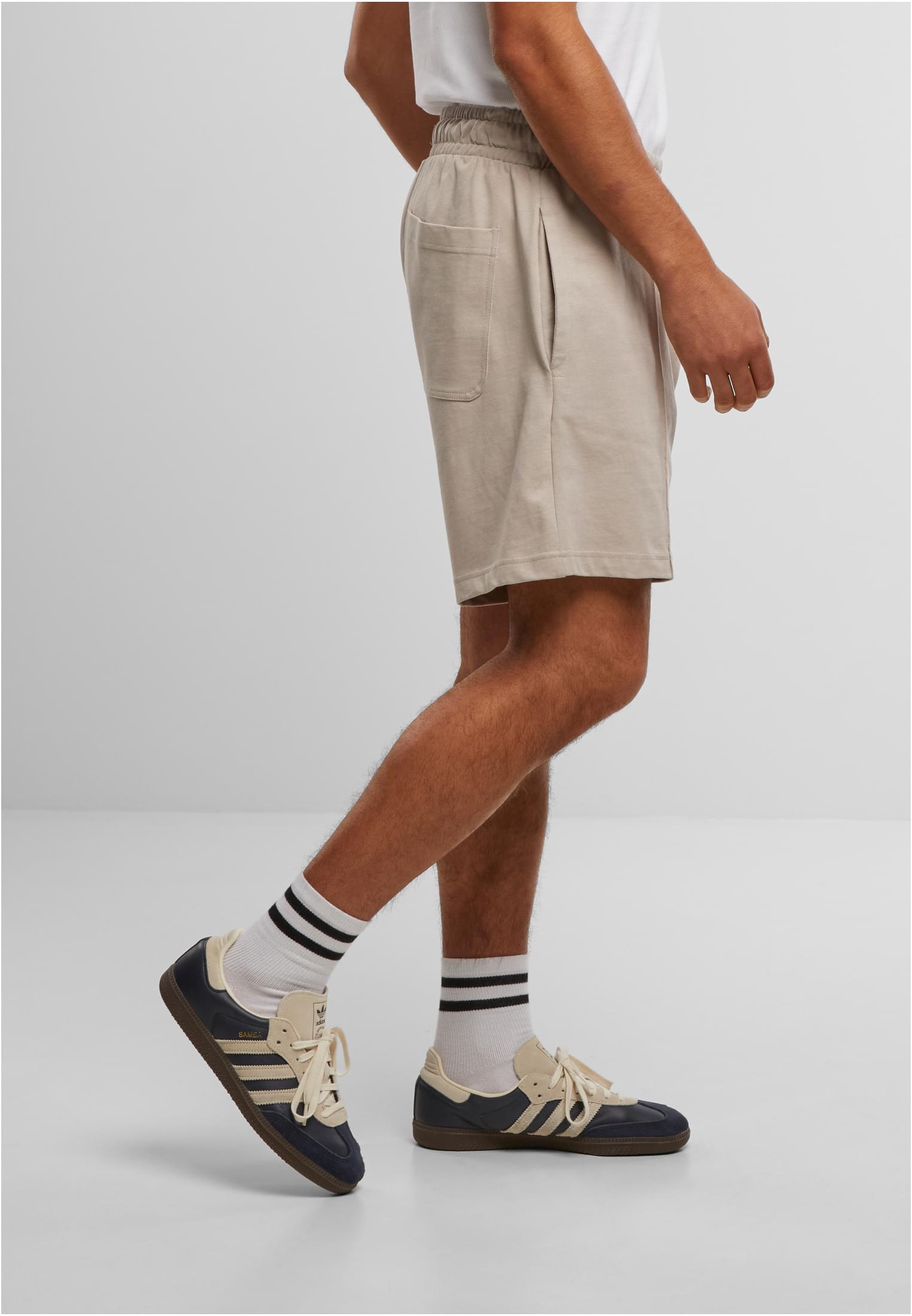 Urban Classics Pantaloncini Heavy Pintuck Track cloud