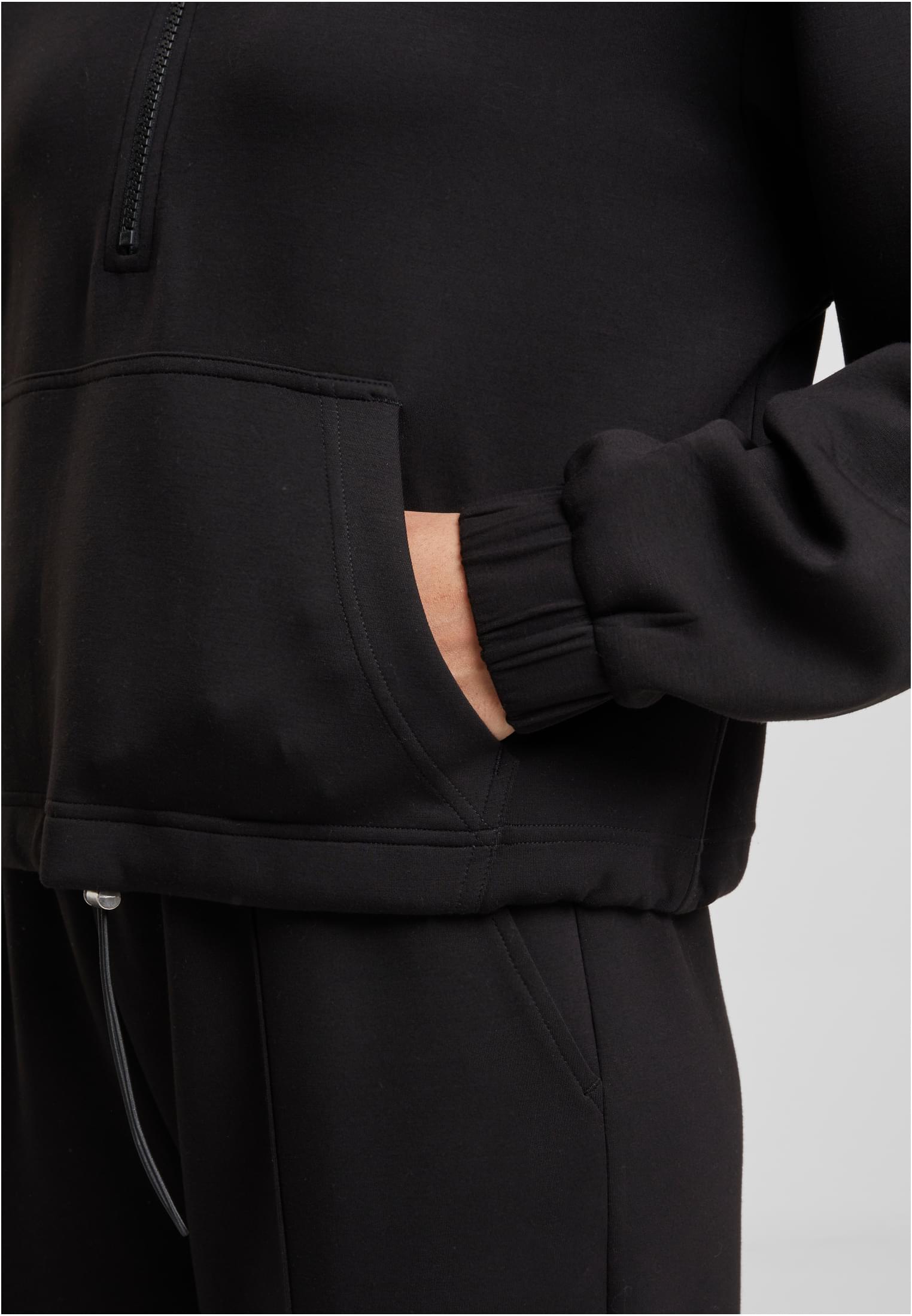 UC Ladies Felpa con cappuccio Soft Touch Zip