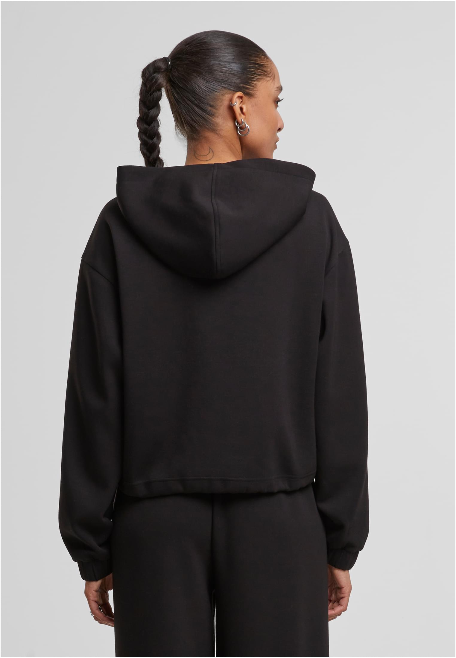 UC Ladies Felpa con cappuccio Soft Touch Zip