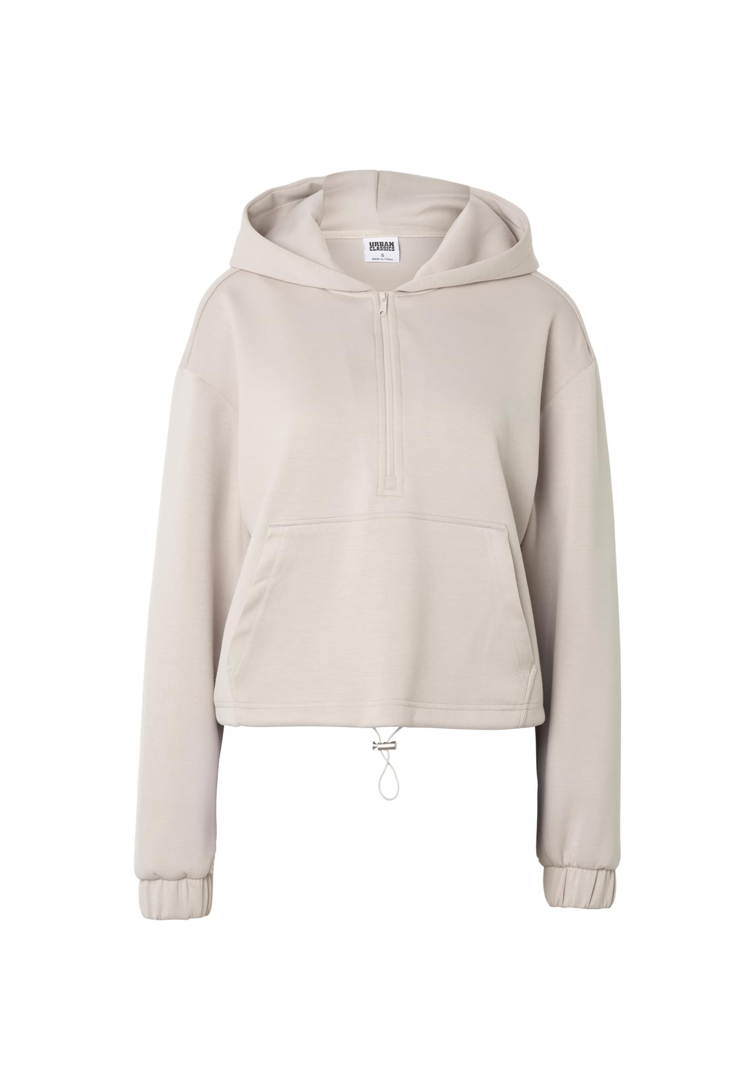 UC Ladies Felpa con cappuccio Soft Touch Zip cloud