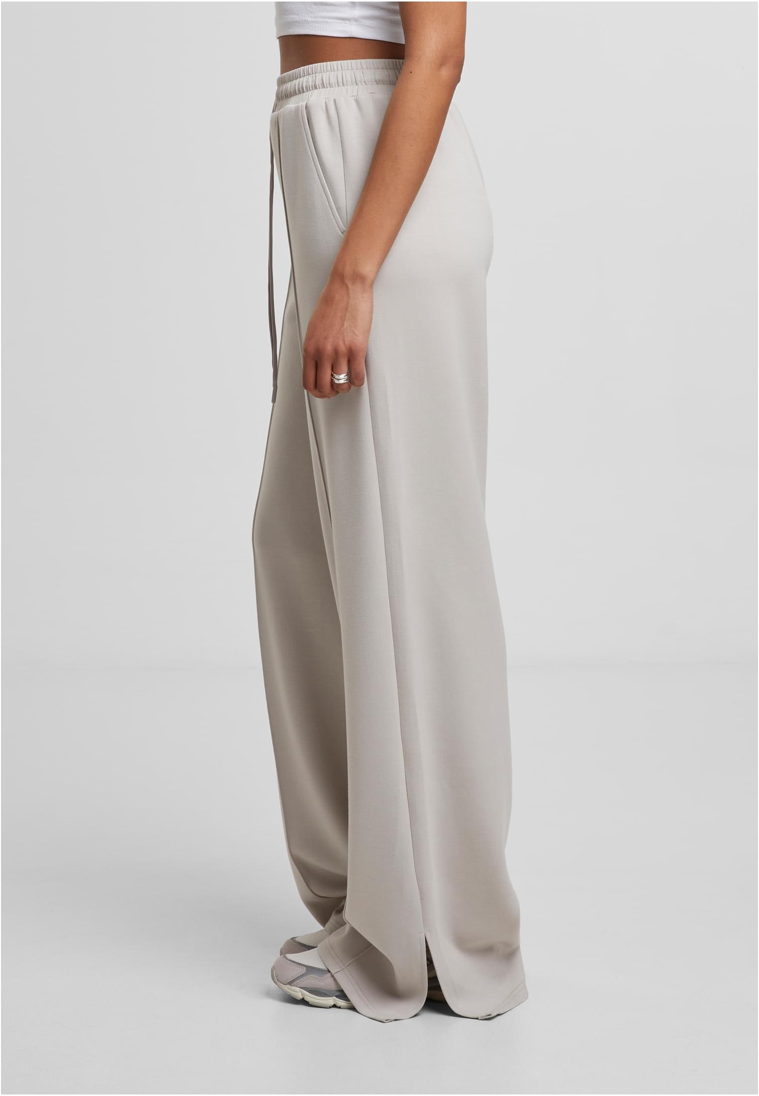 Urban Classics Pantaloni Soft Touch Palazzo cloud