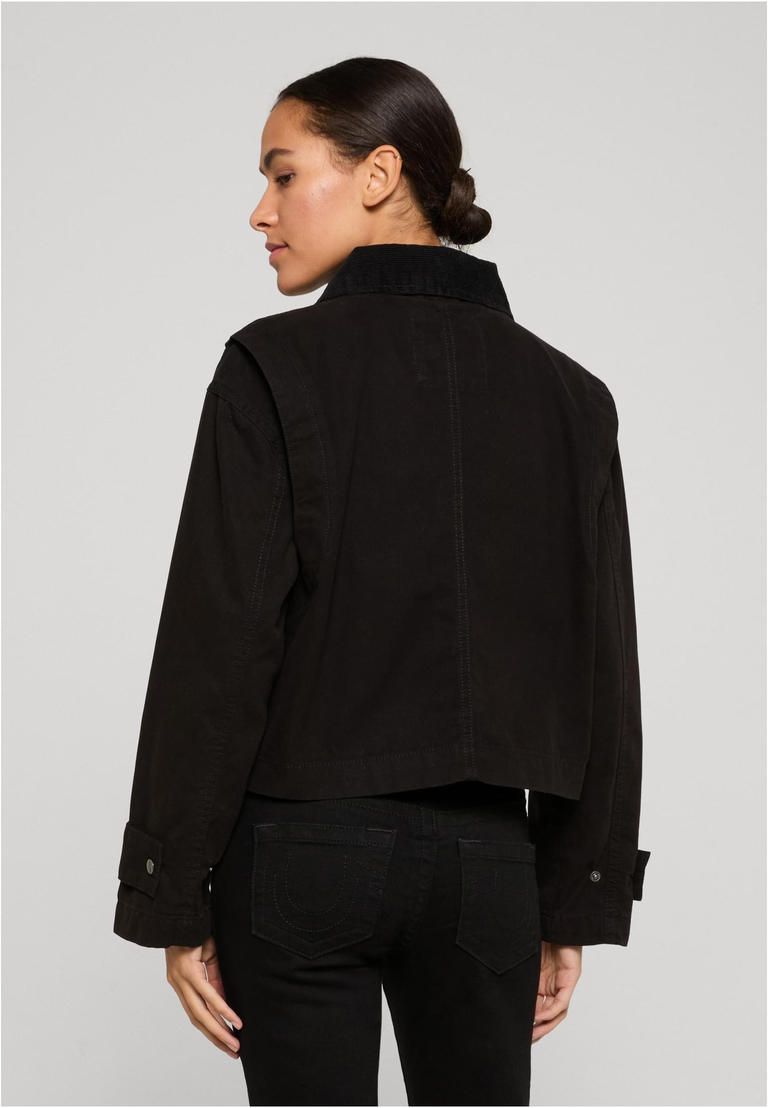 UC Ladies Giacca Workwear Cropped Cotton