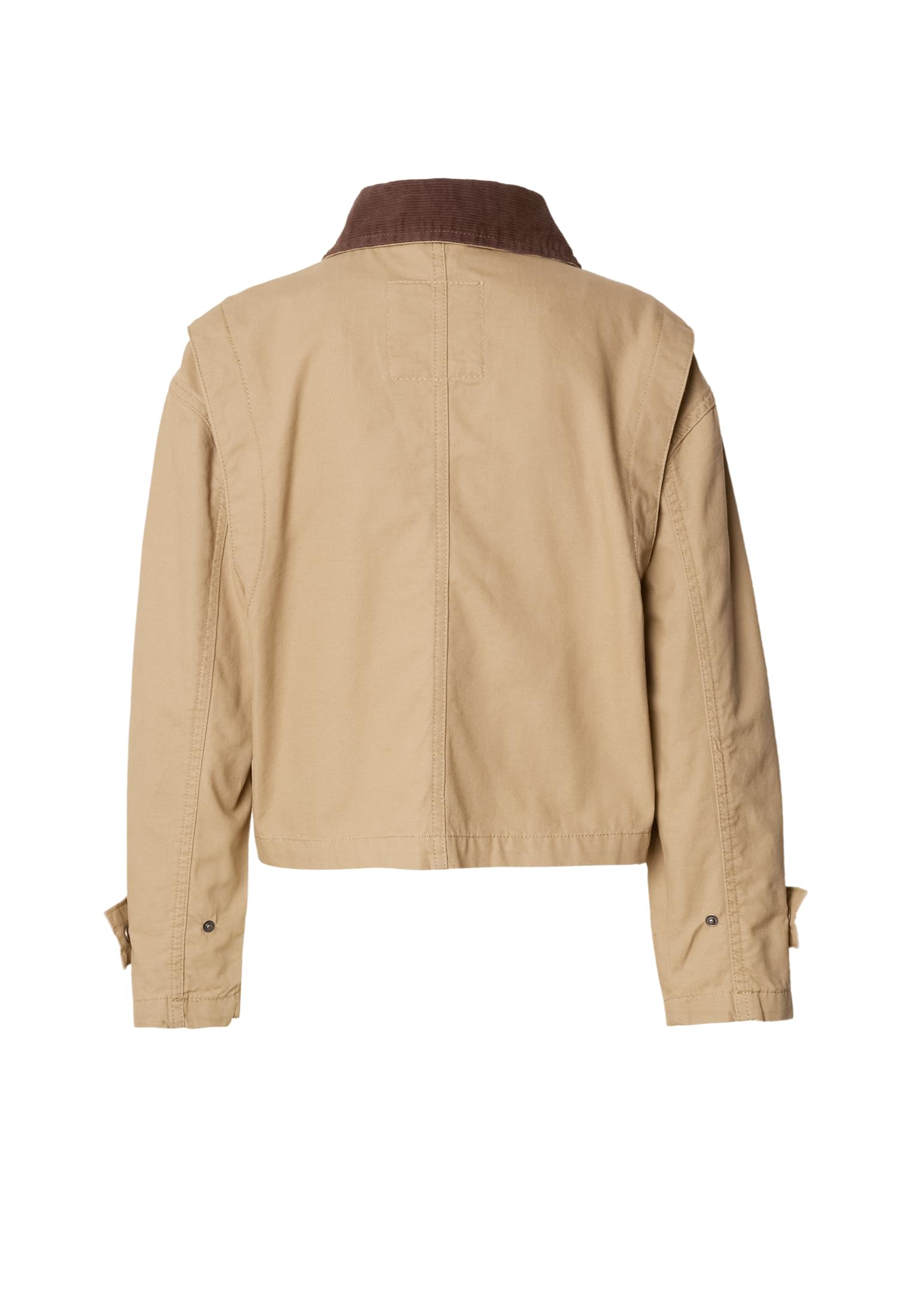 Urban Classics Giacca Workwear Cropped Cotton unionbeige