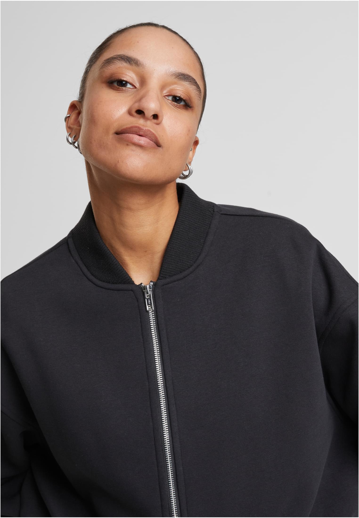 UC Ladies Giacca Short Sweat Zip