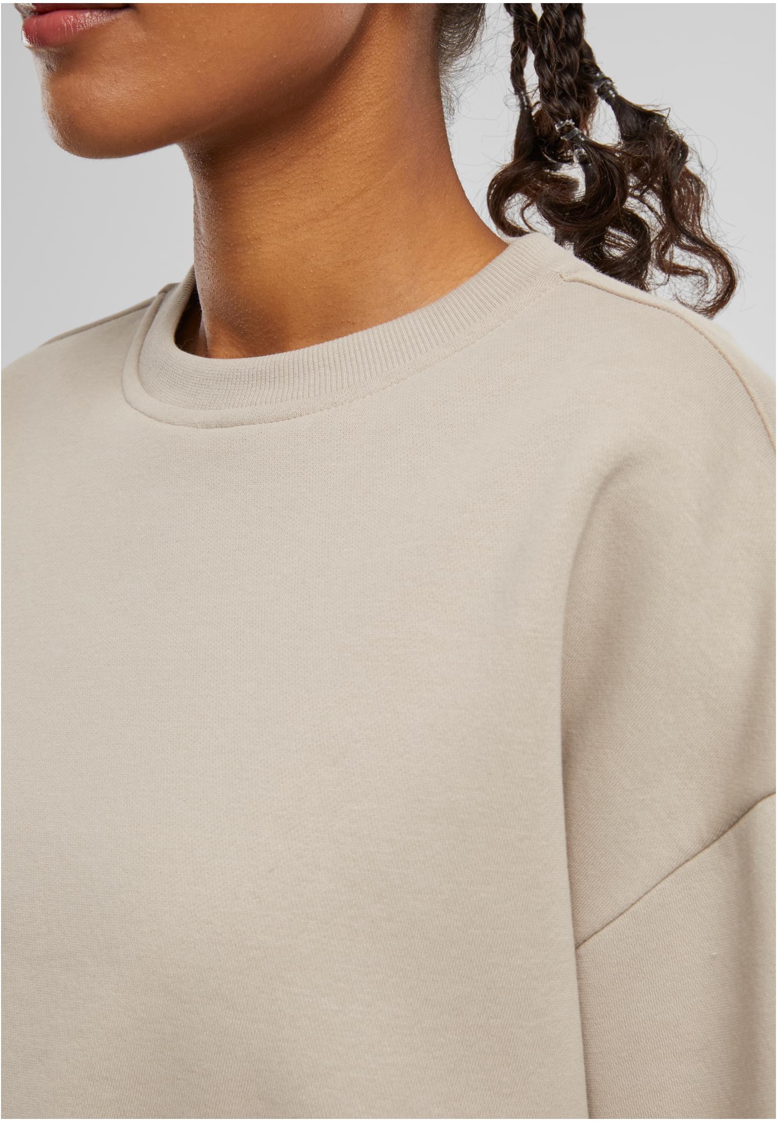 UC Ladies Felpa Cropped Gathered cloud