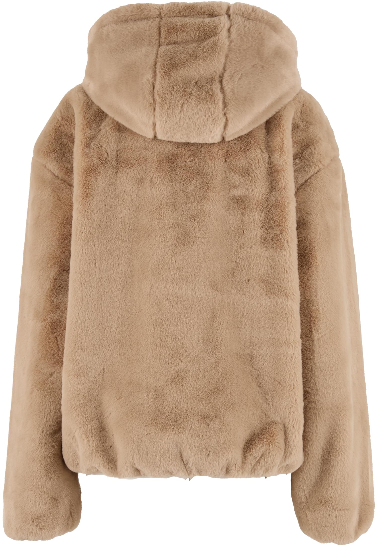 UC Men Felpa con cappuccio Full Zip Faux Fur wetsand