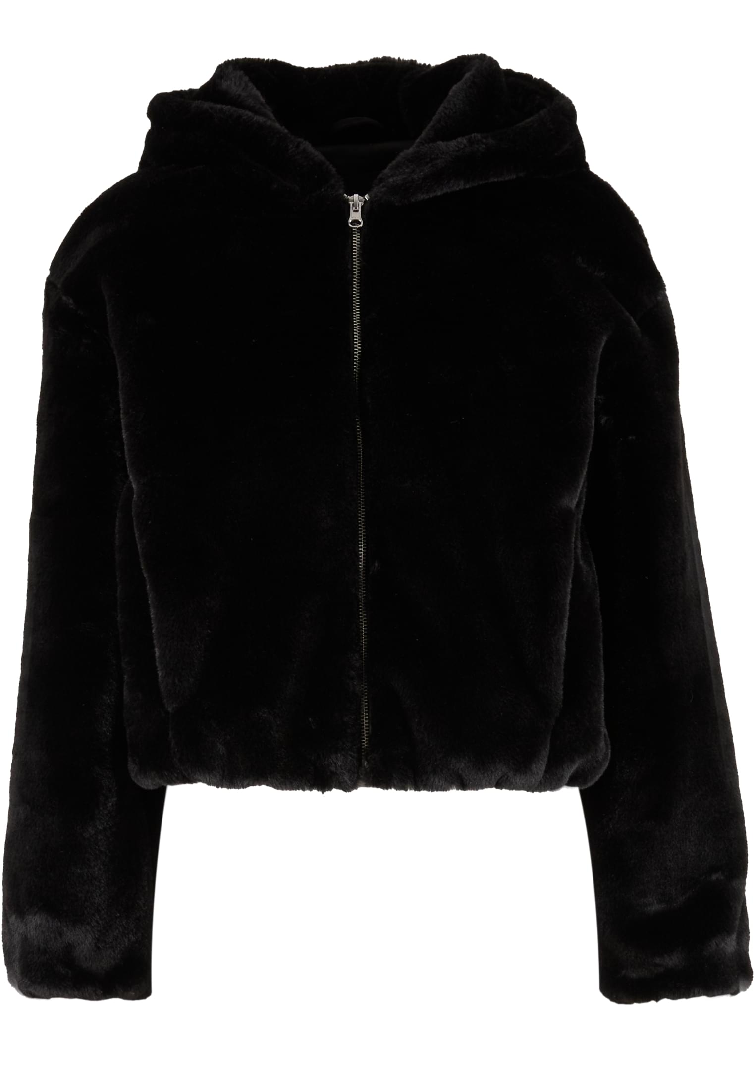 Urban Classics Felpa con cappuccio Full Zip Faux Fur