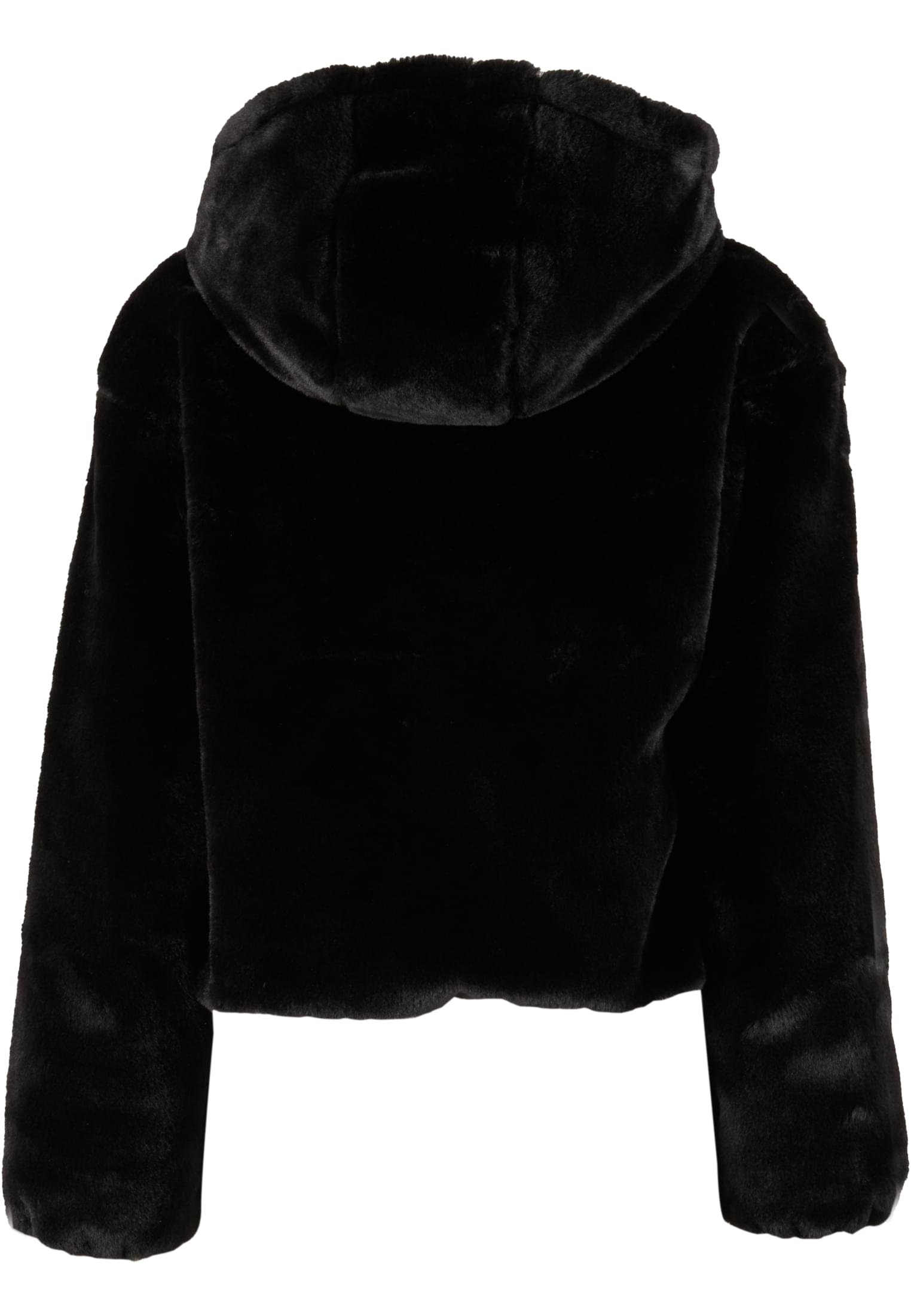 Urban Classics Felpa con cappuccio Full Zip Faux Fur