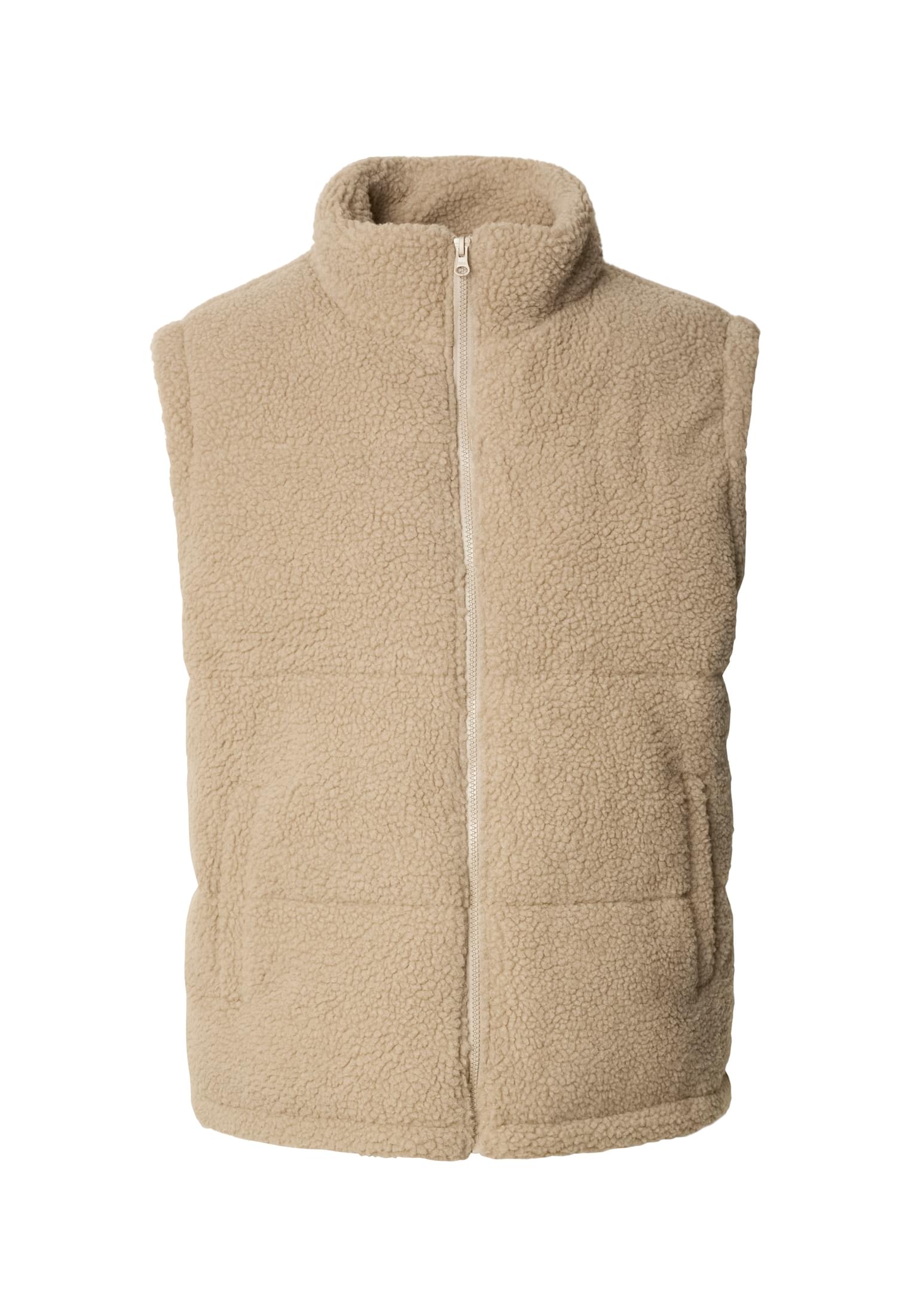UC Men Gilet Basic Teddy darktaupe