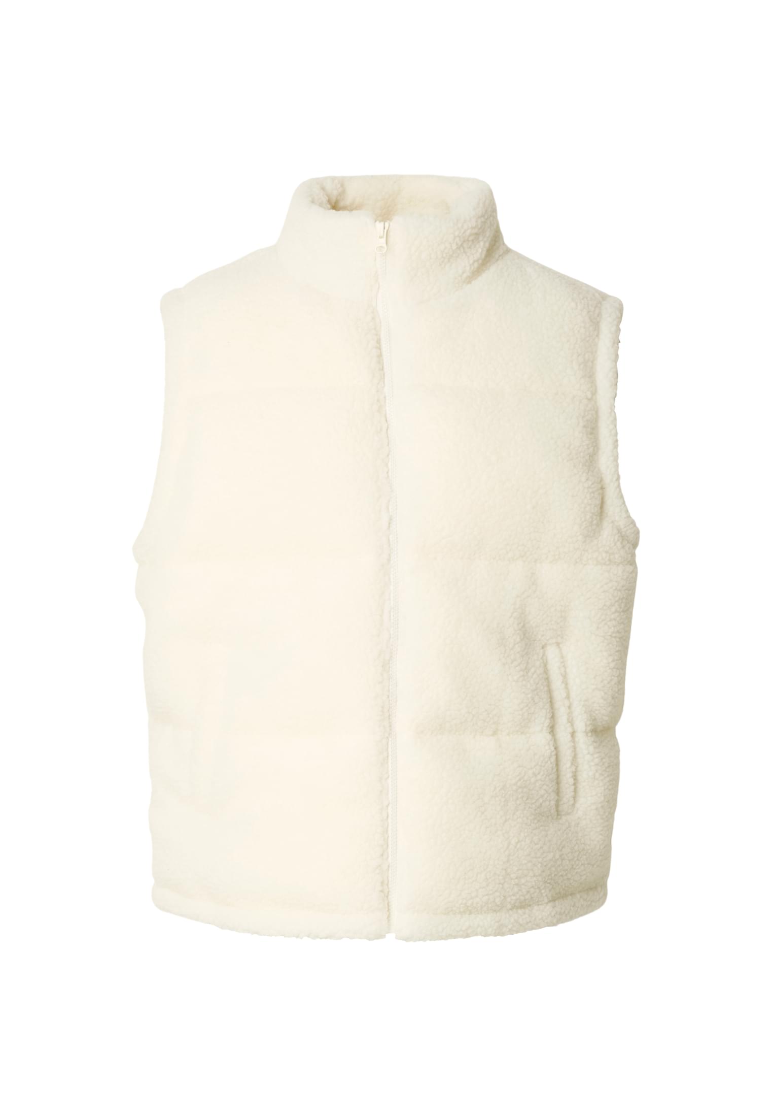 Urban Classics Gilet Basic Teddy whitesand