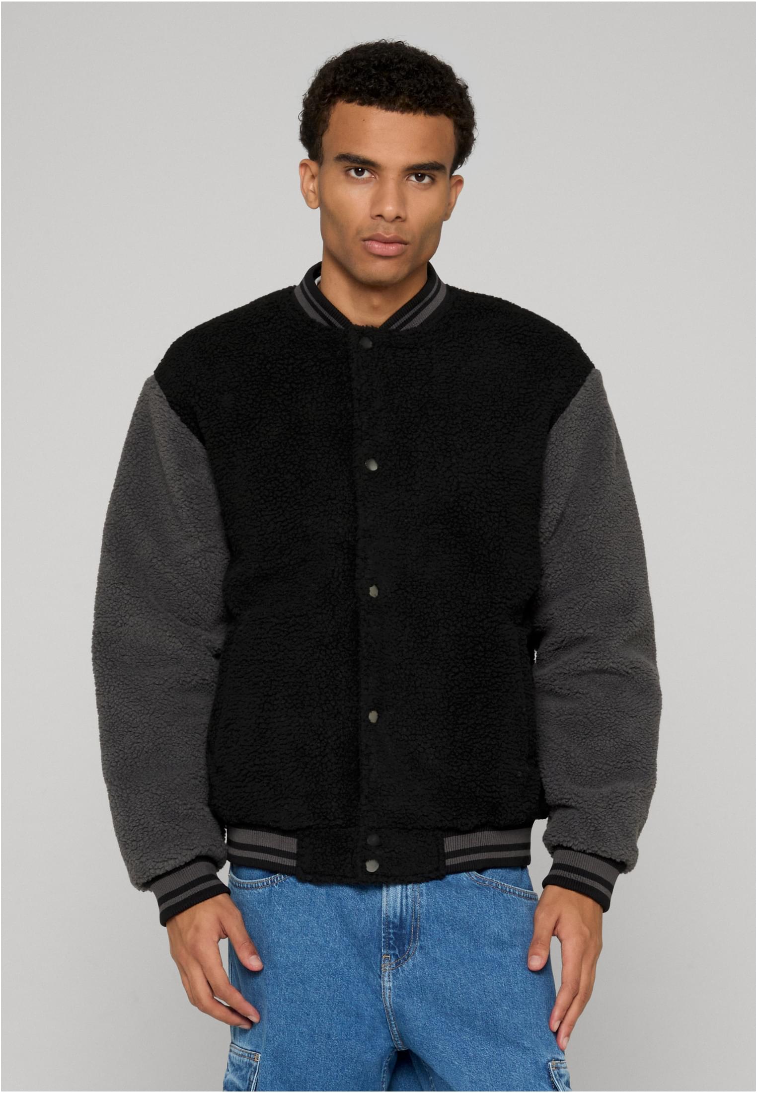 Urban Classics Giacca Teddy College