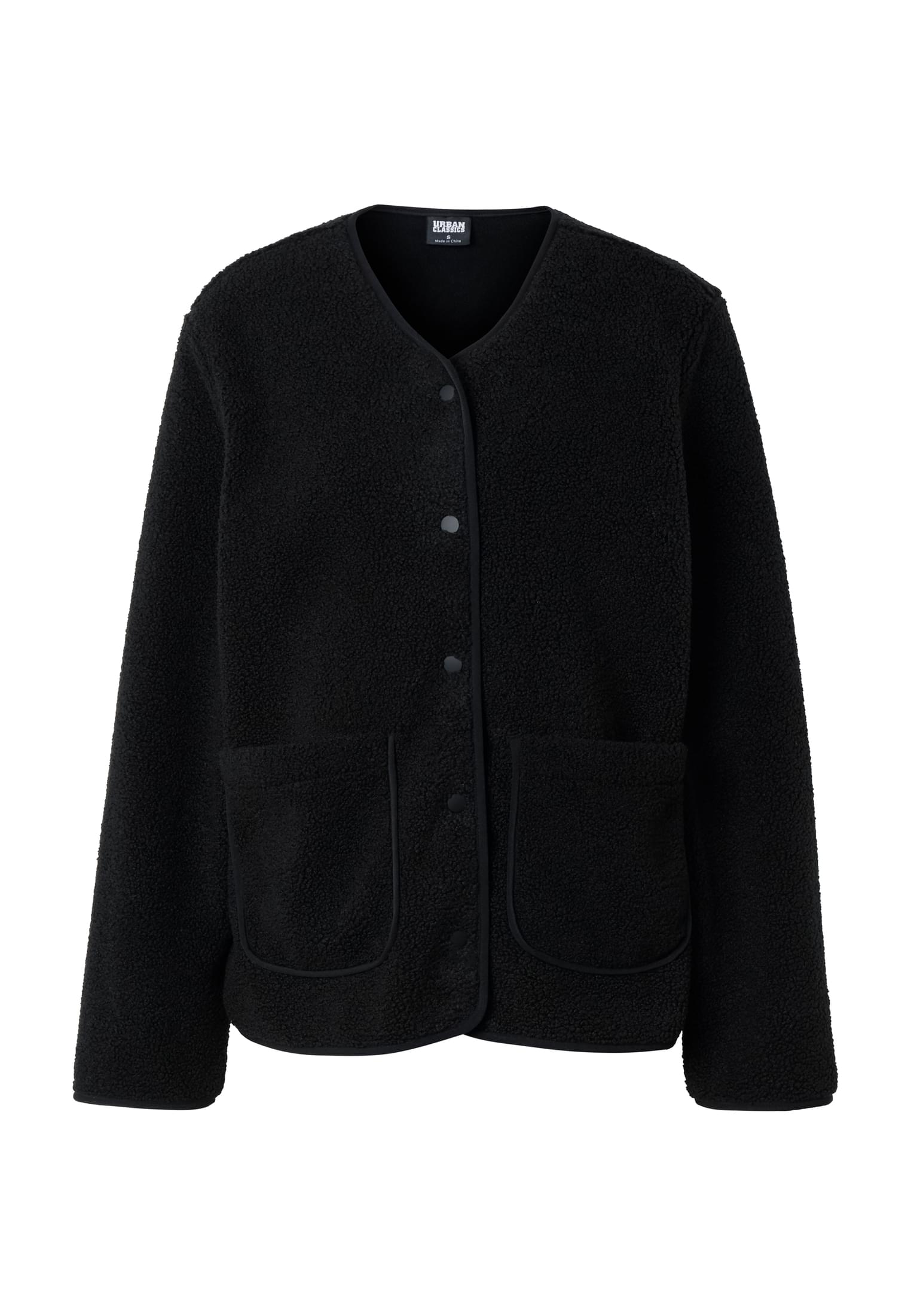 UC Ladies Giacca Buttoned Teddy