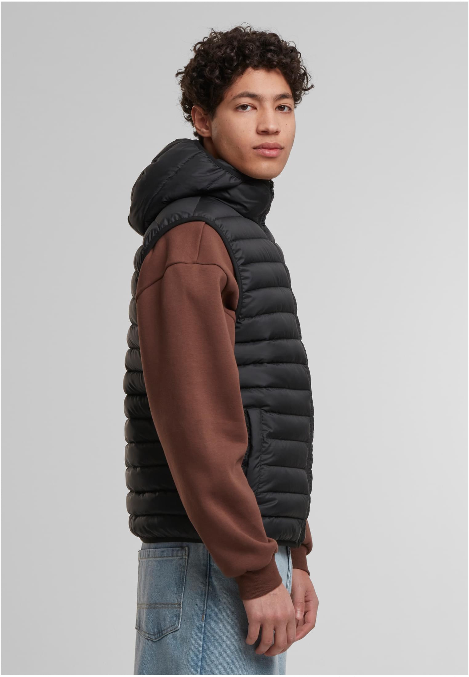 Urban Classics Gilet Basic Light Weigh With Hood
