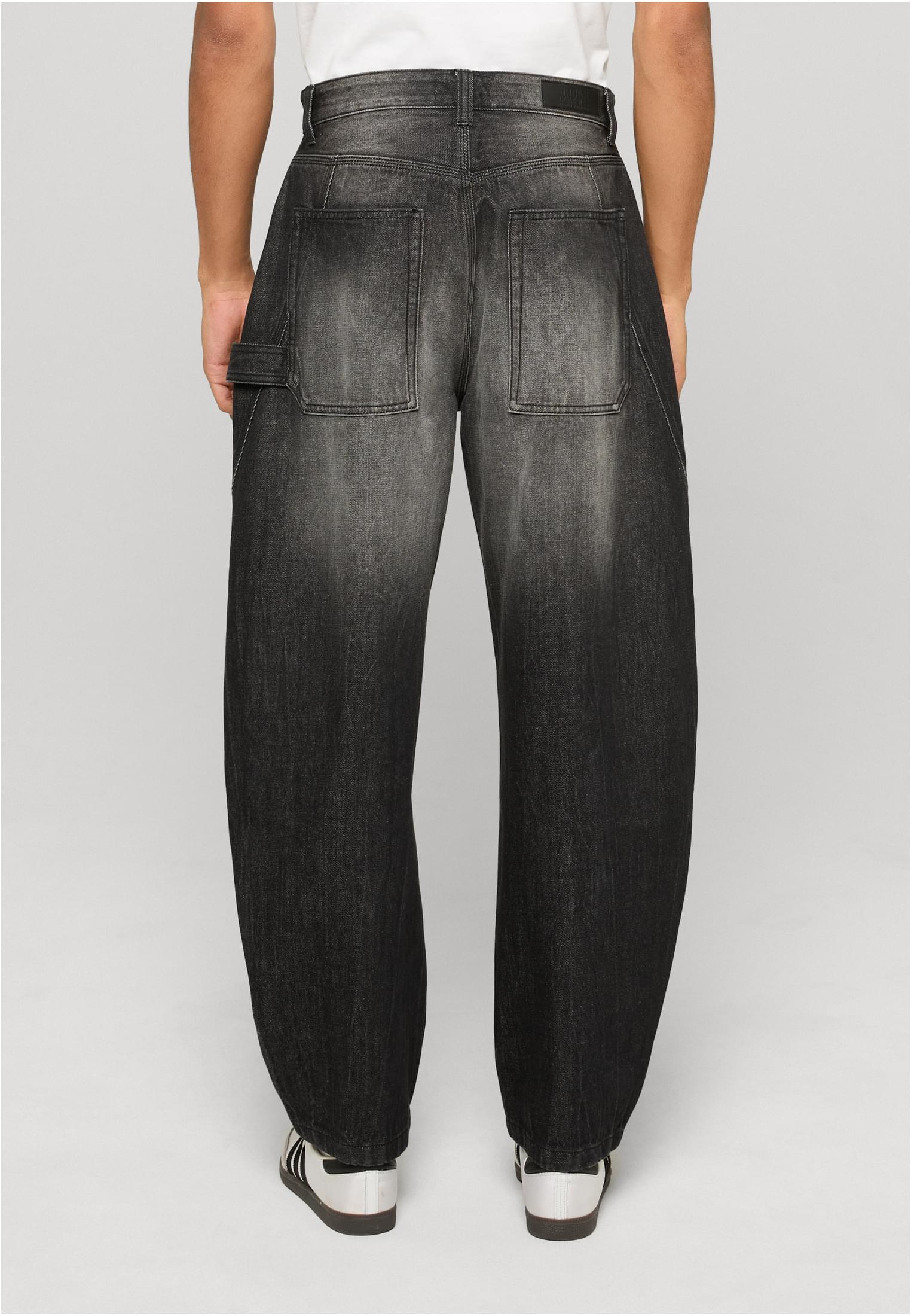 Urban Classics Jeans Heavy Baloon mid marble washed