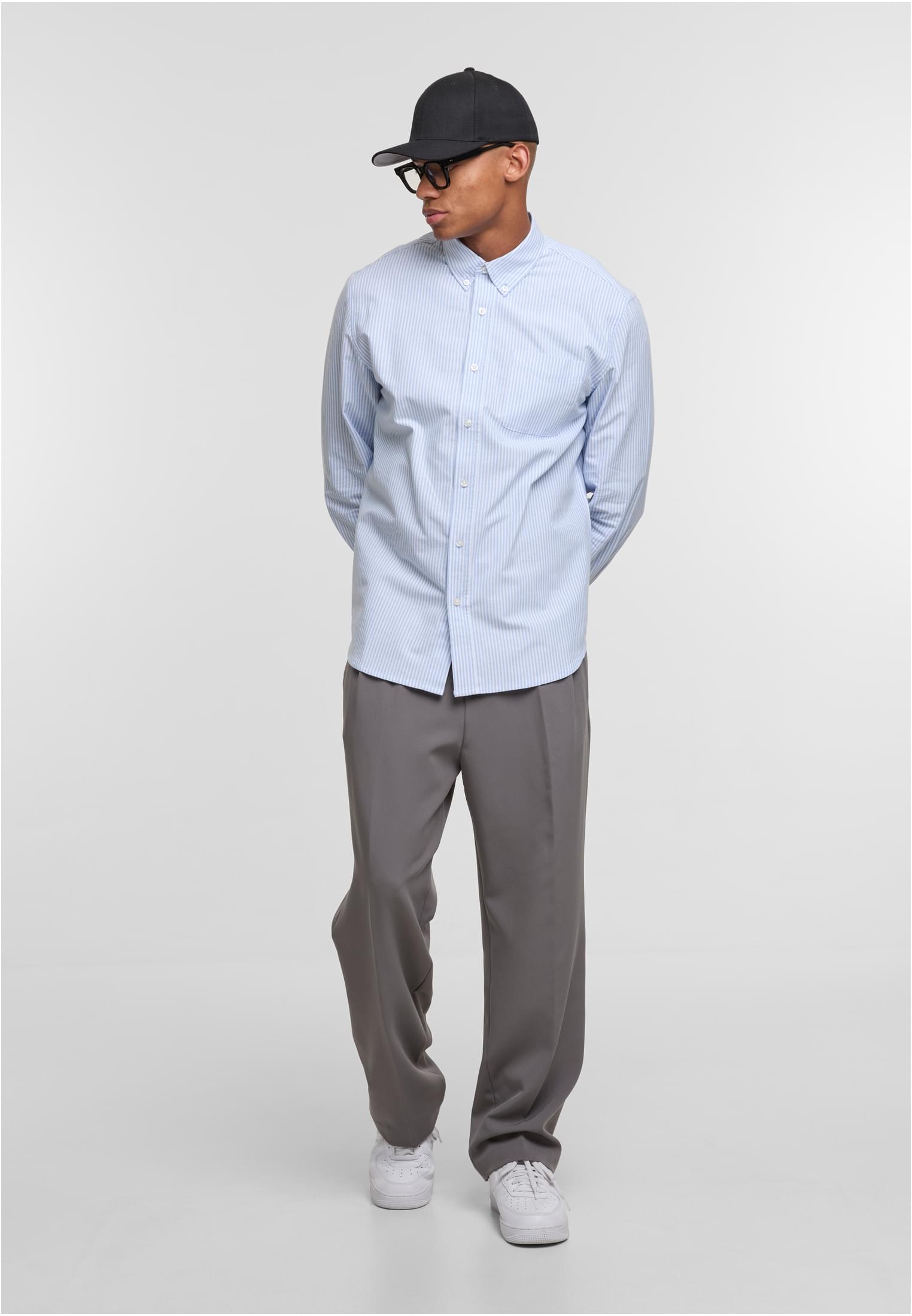 UC Men Camicia Striped Button Up Oxford