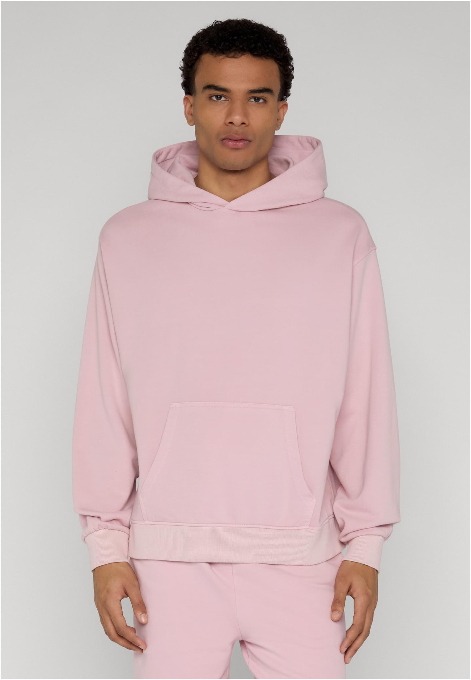 Urban Classics Felpa con cappuccio Heavy Washed Boxy palerose