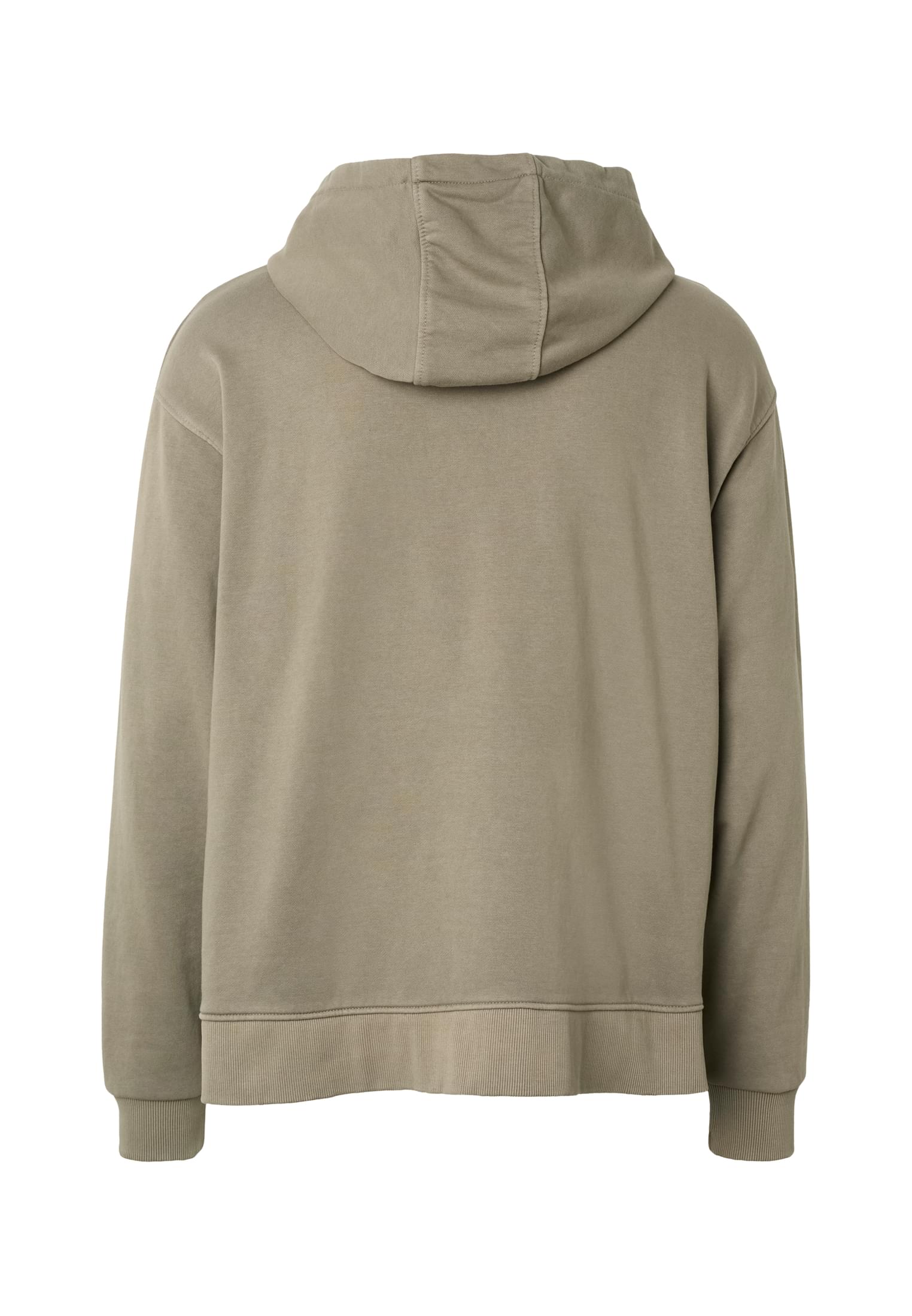 UC Men Felpa con cappuccio Heavy Washed Boxy paleolive