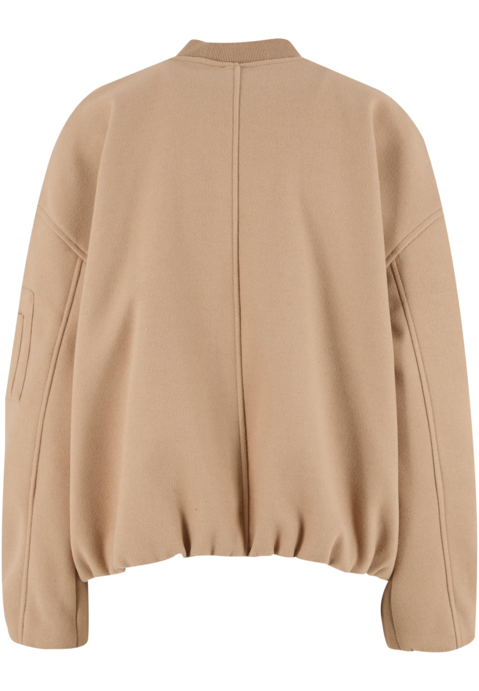 UC Ladies Giacca Faux Wool unionbeige
