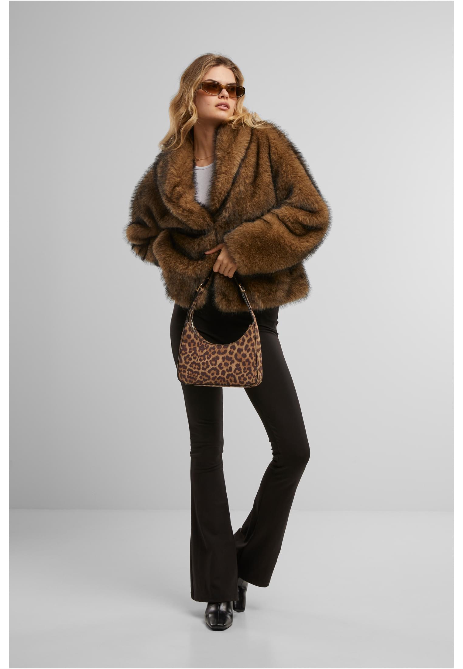 Urban Classics Giacca Short Faux Fur