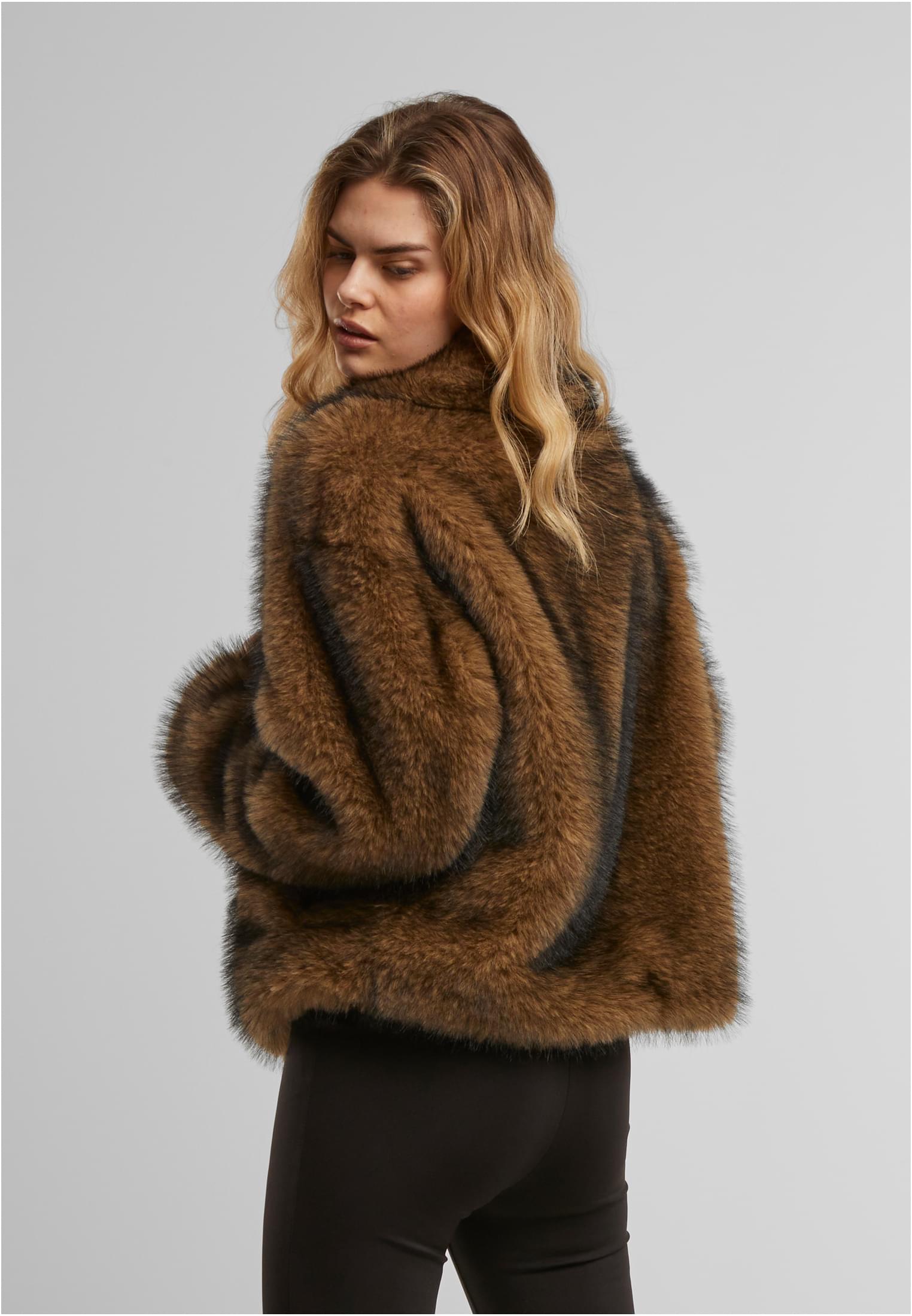 Urban Classics Giacca Short Faux Fur