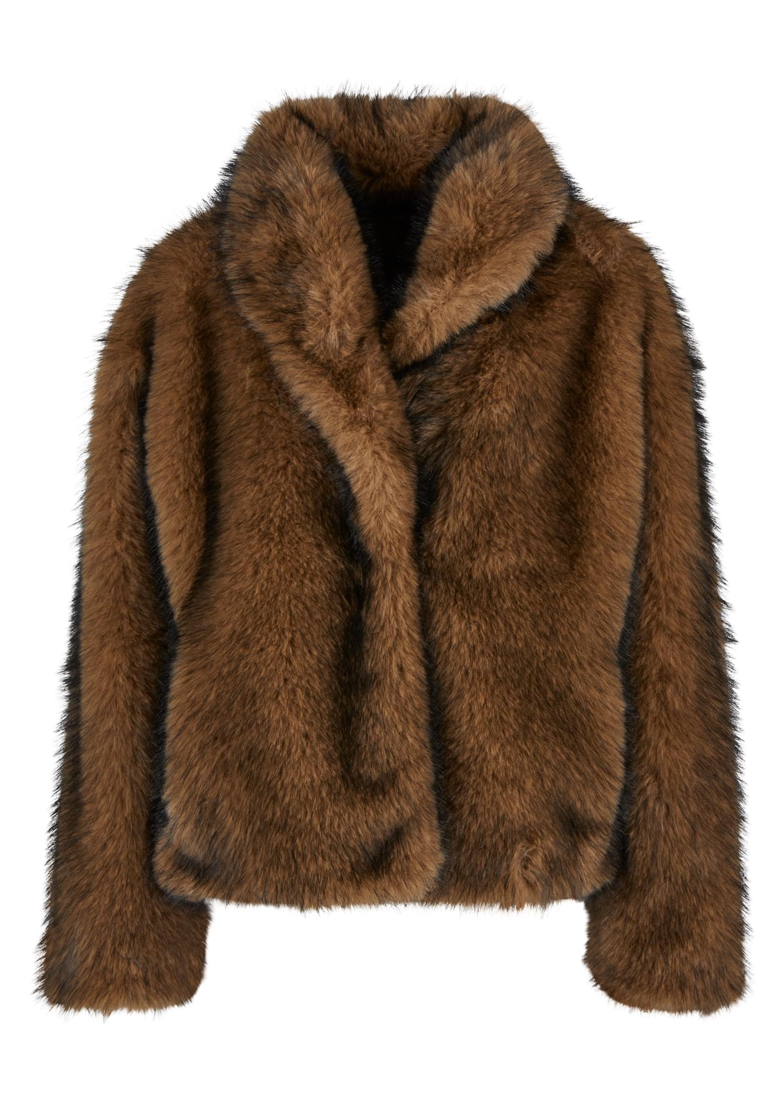 Urban Classics Giacca Short Faux Fur