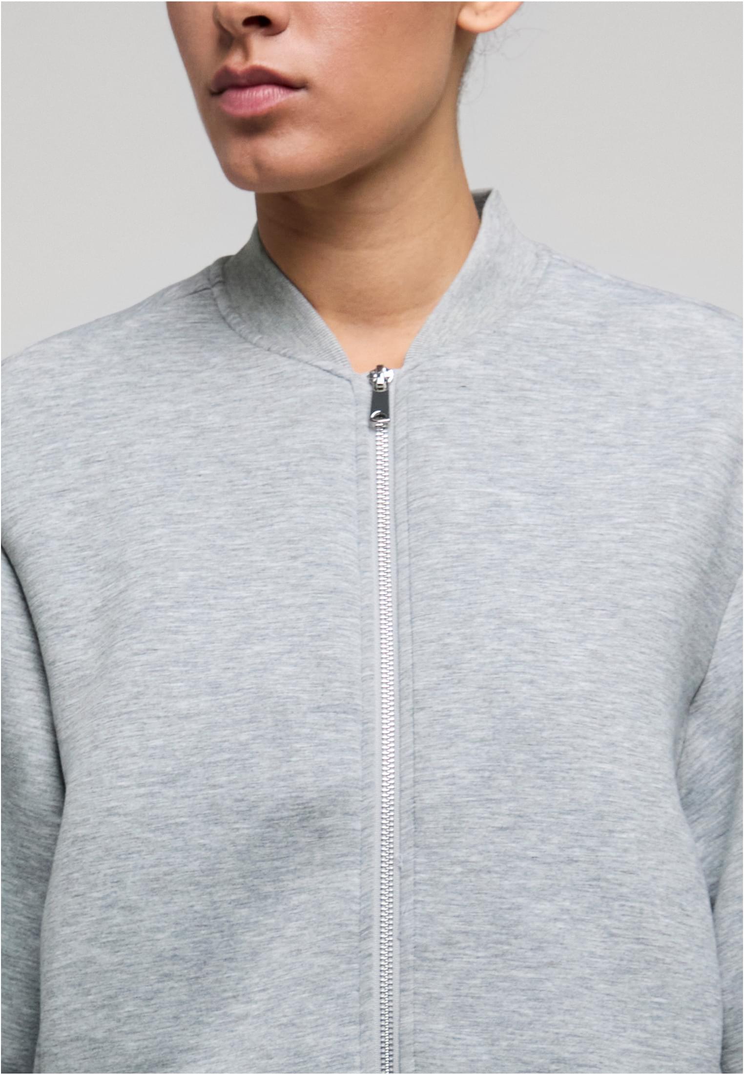 Urban Classics Giacca Oversized Scuba heathergrey