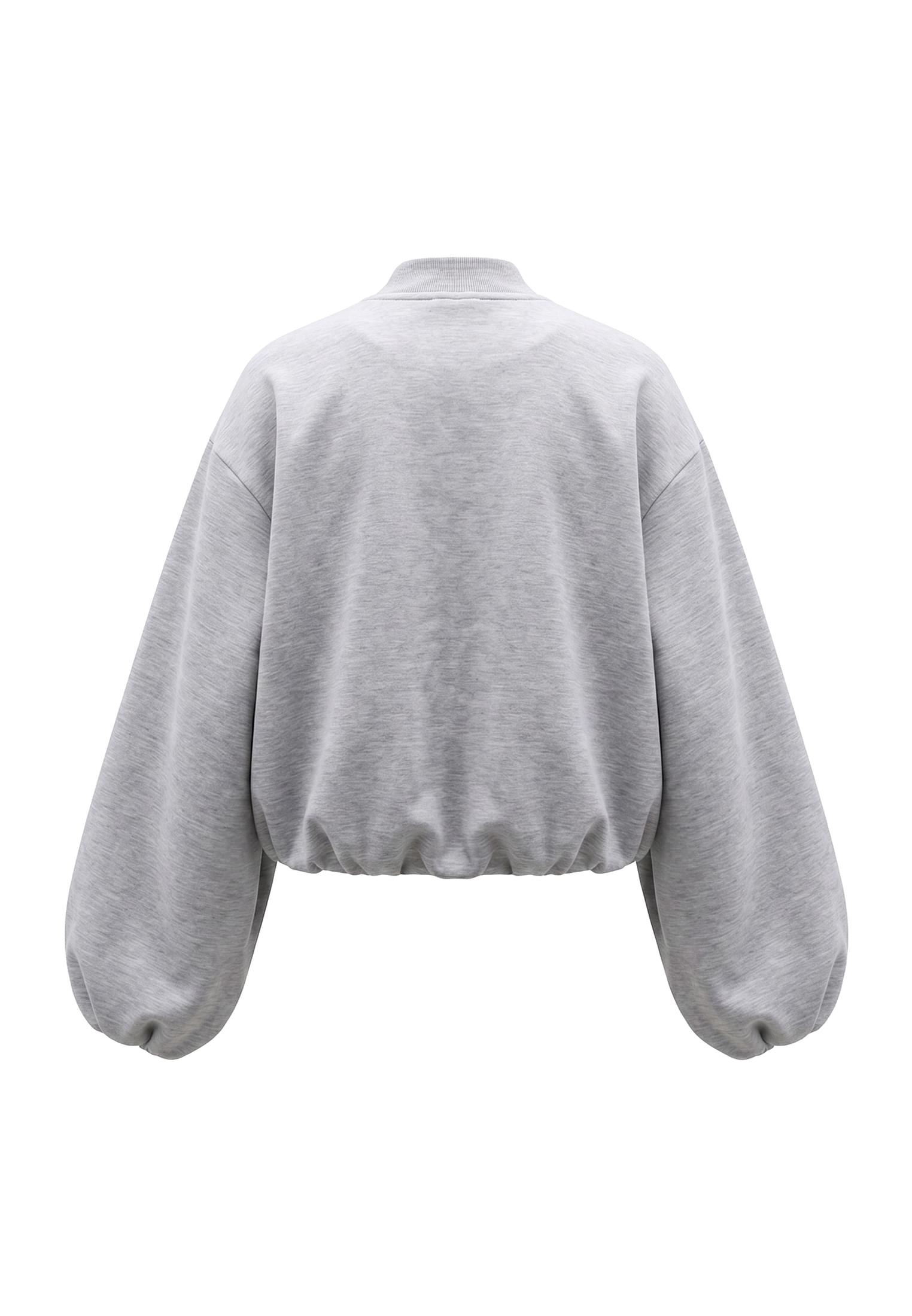 Urban Classics Giacca Oversized Scuba heathergrey