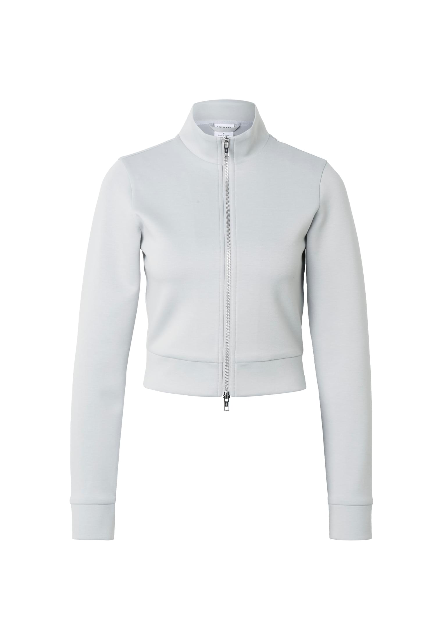 Urban Classics Giacca Slim Fit Scuba Track lightasphalt