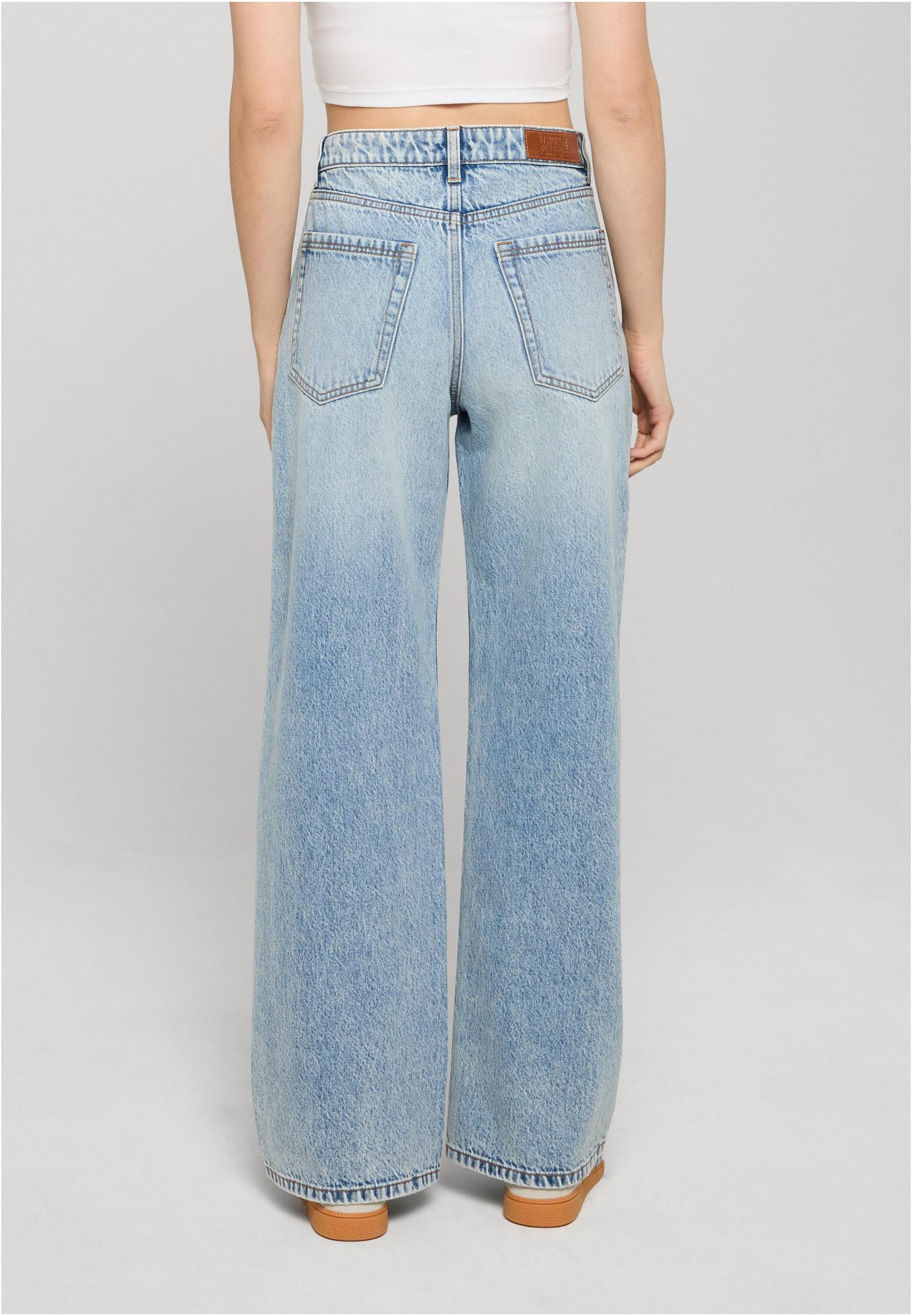 Urban Classics Jeans Regular Wide Leg dirty acid washed