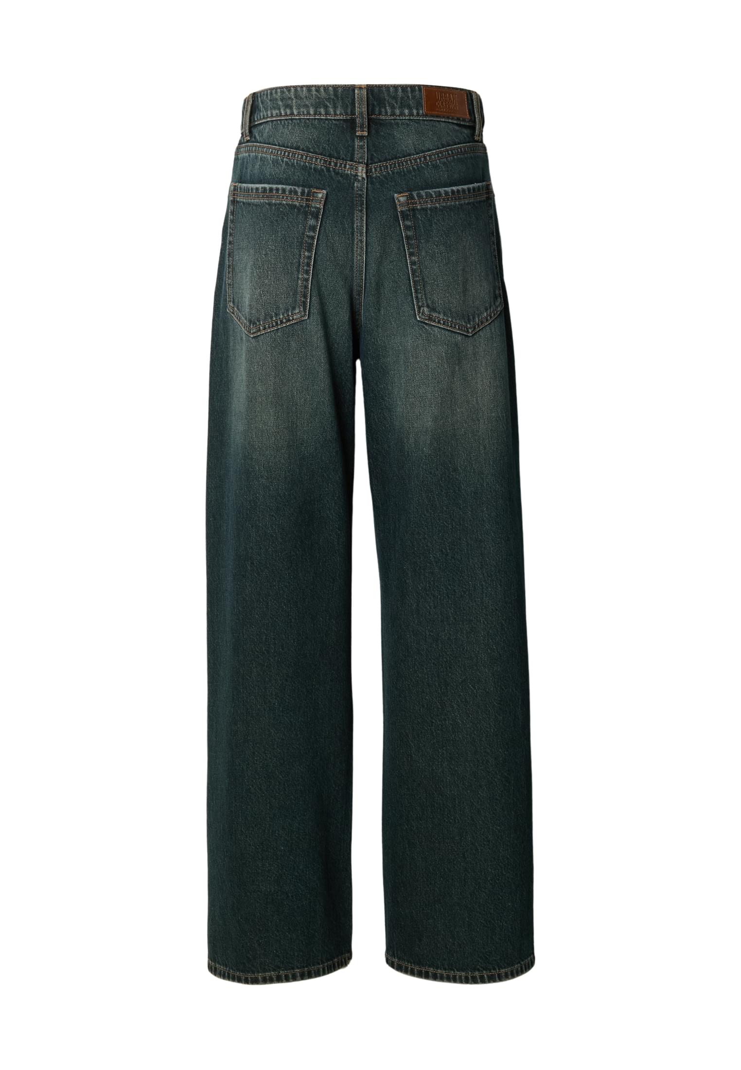 Urban Classics Jeans Regular Wide Leg deep mid dirty washed