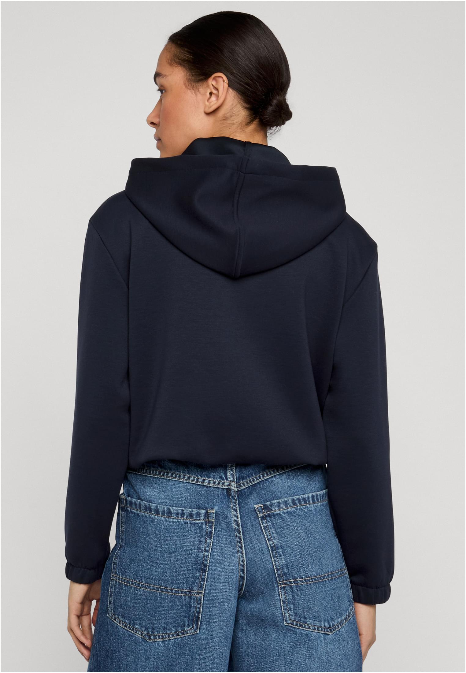 UC Ladies Felpa con cappuccio Scuba Zip