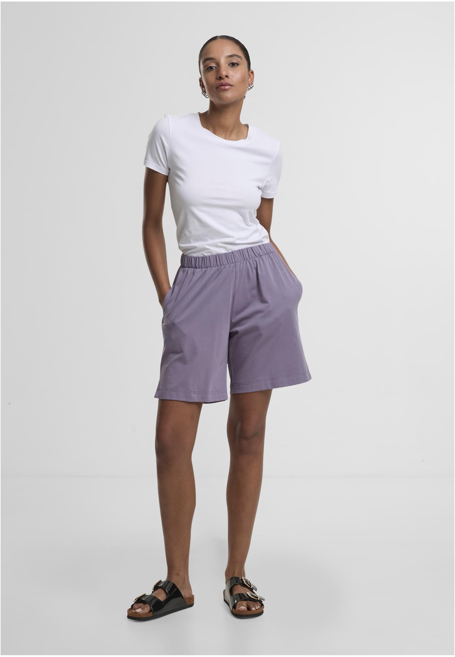 Urban Classics Pantaloncini Sorona� Sweat dustypurple