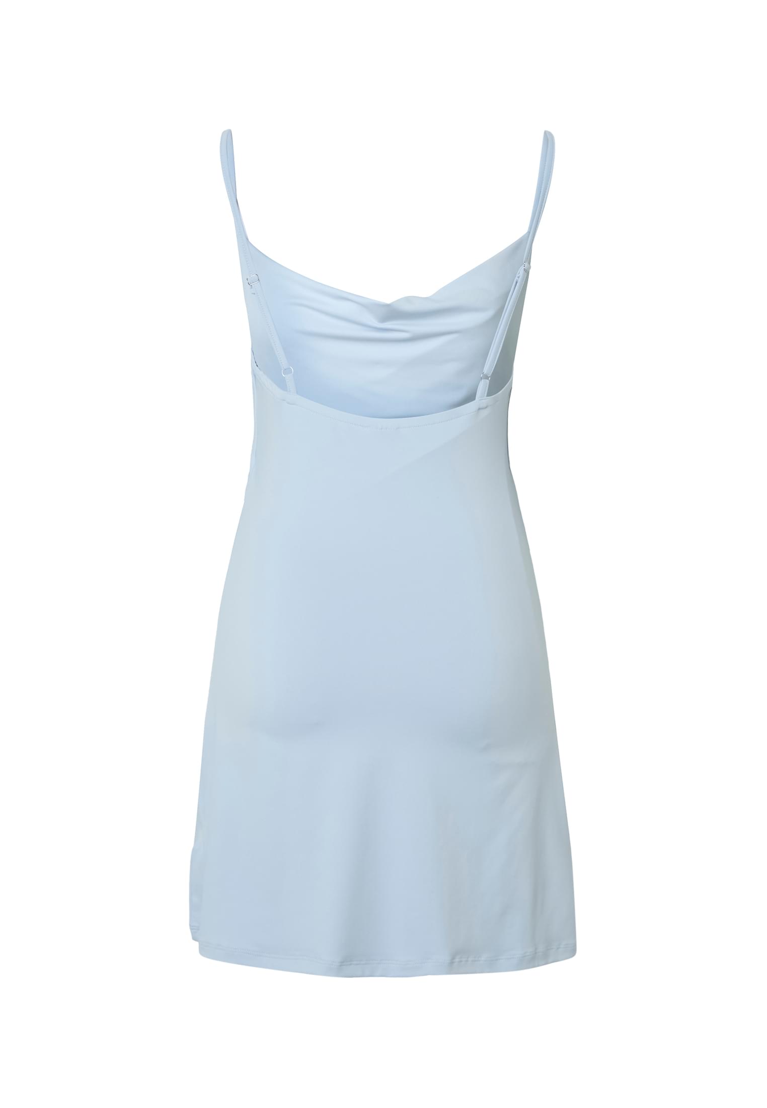UC Ladies Abito Mini Waterfall Neckline freezeblue