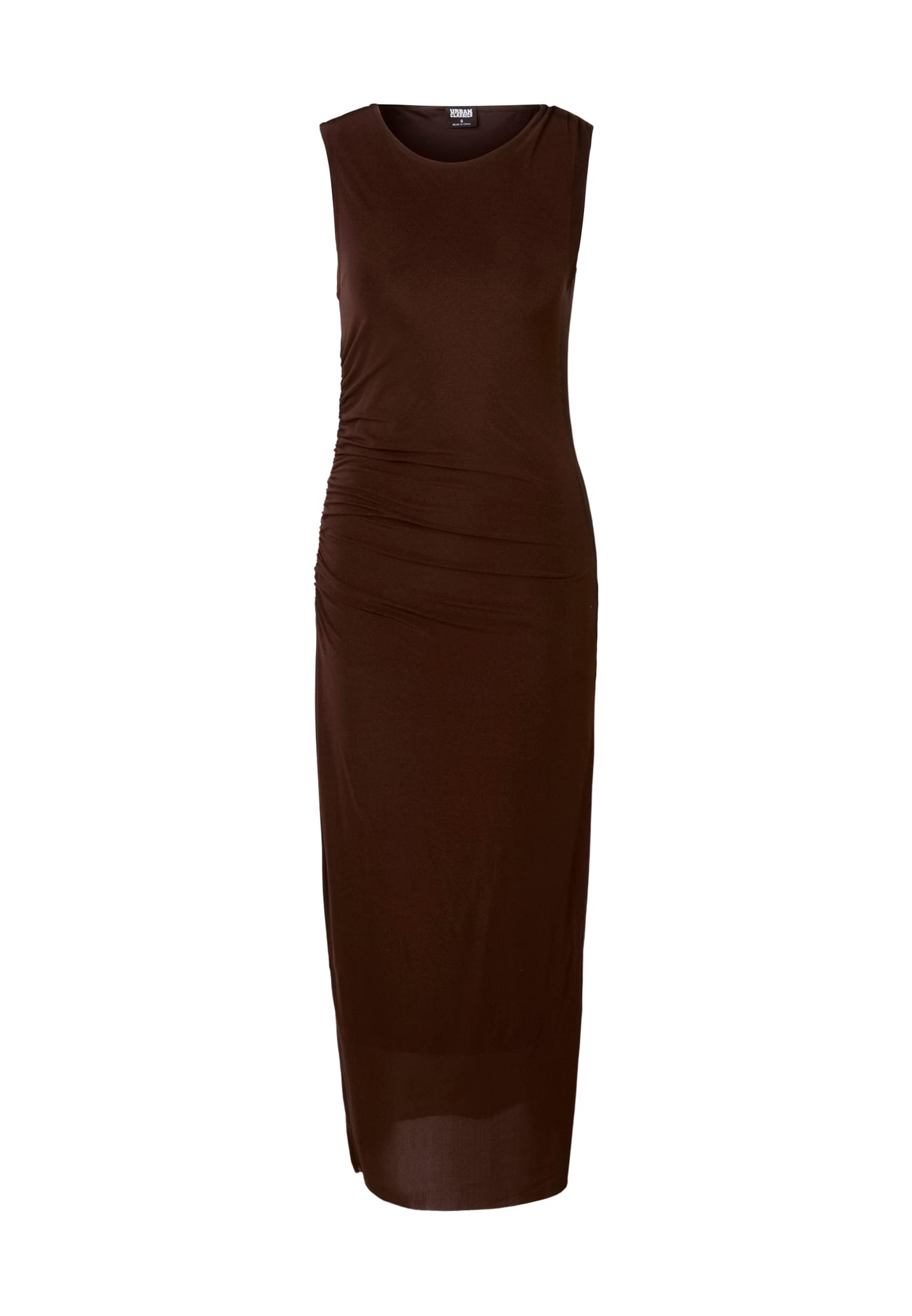 UC Ladies Abito Long Ruffled Mesh