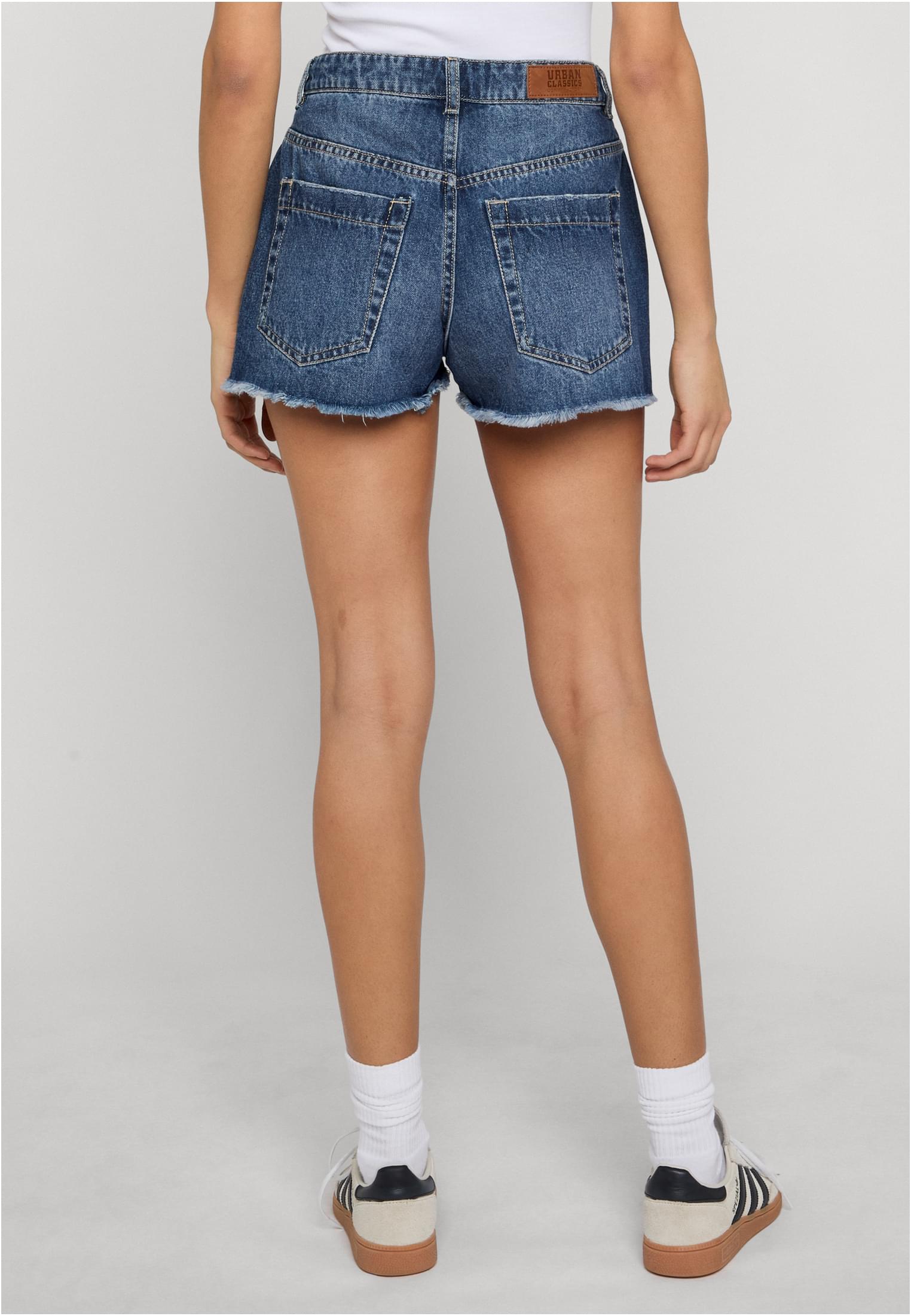 Urban Classics Pantaloncini Destroyed mid washed