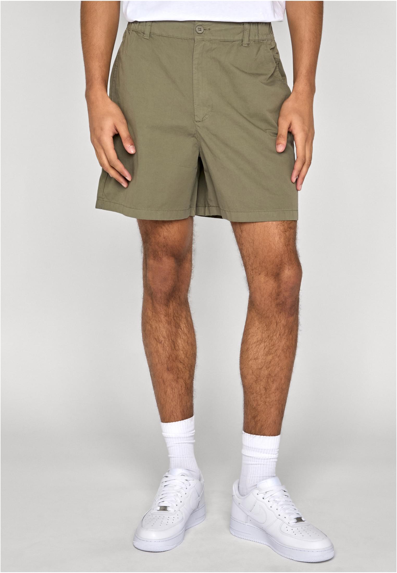 UC Men Pantaloncini Bermuda With Elastic Waistband paleolive